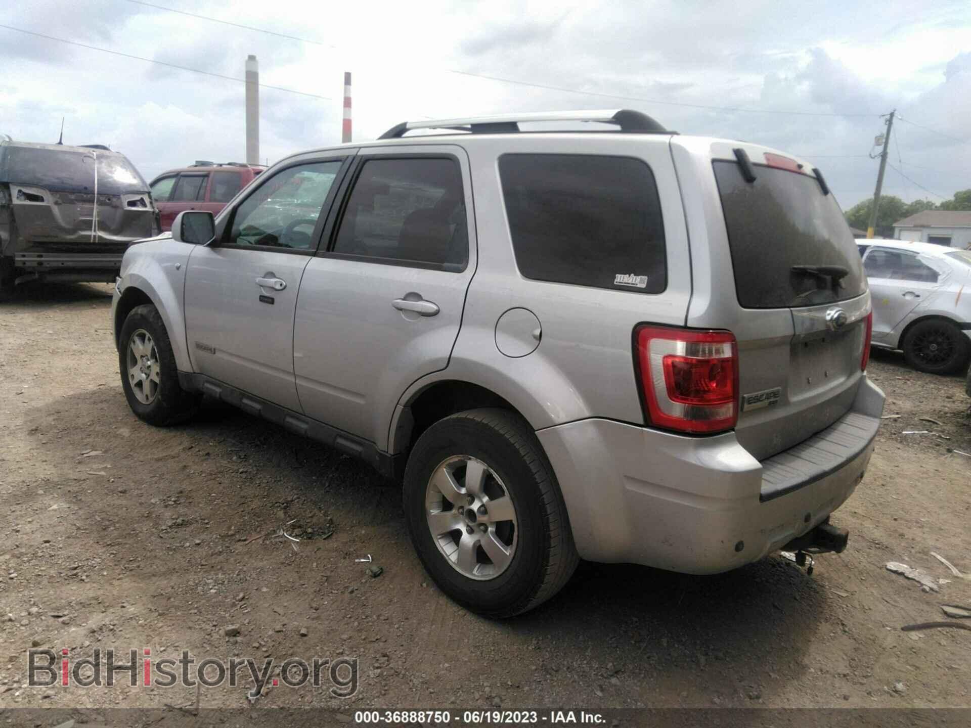 2008 FORD ESCAPE - VIN: 1FMCU04178KC13561 - Фото 3