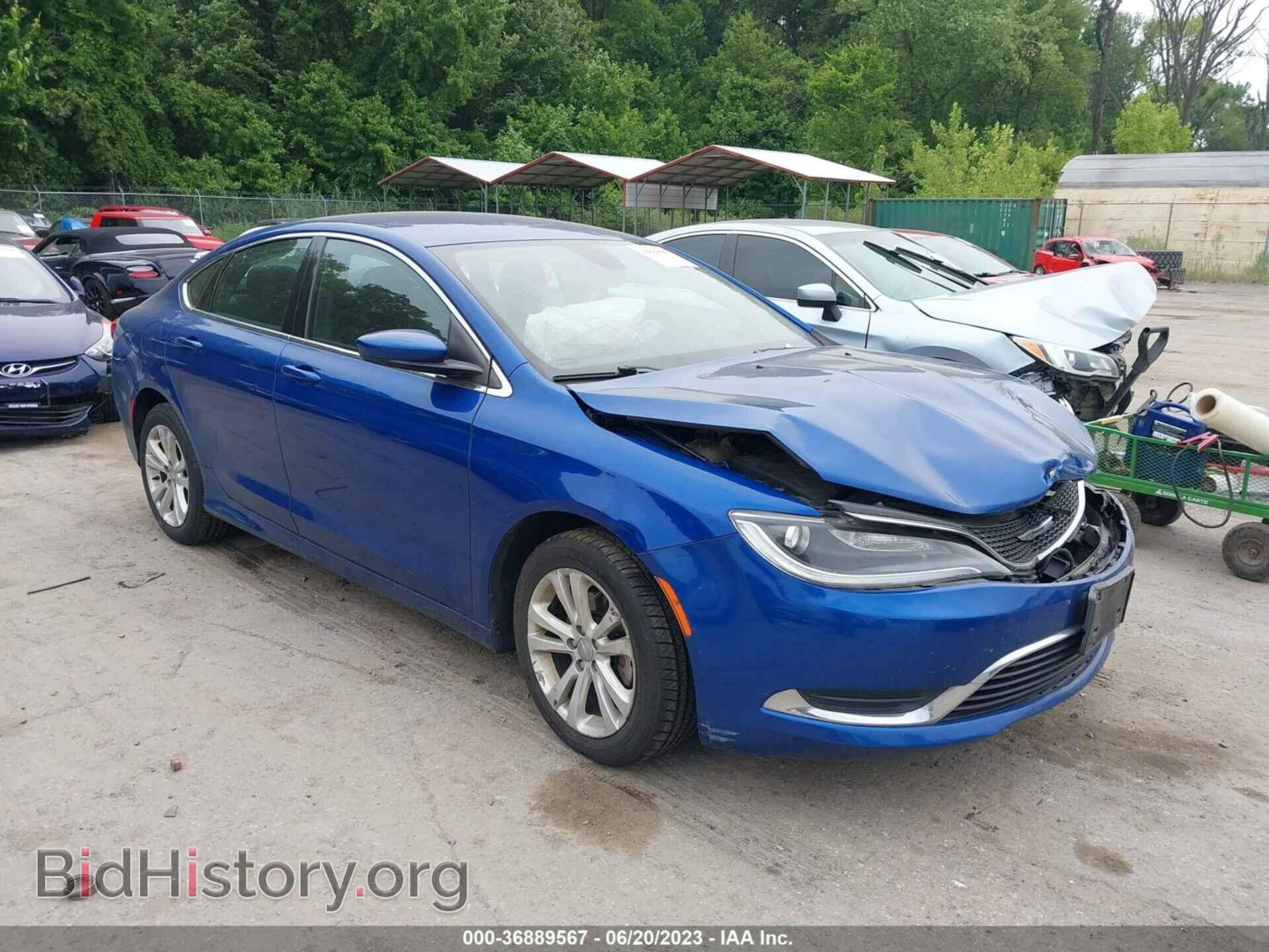 Фотография 1C3CCCAB5FN714146 - CHRYSLER 200 2015