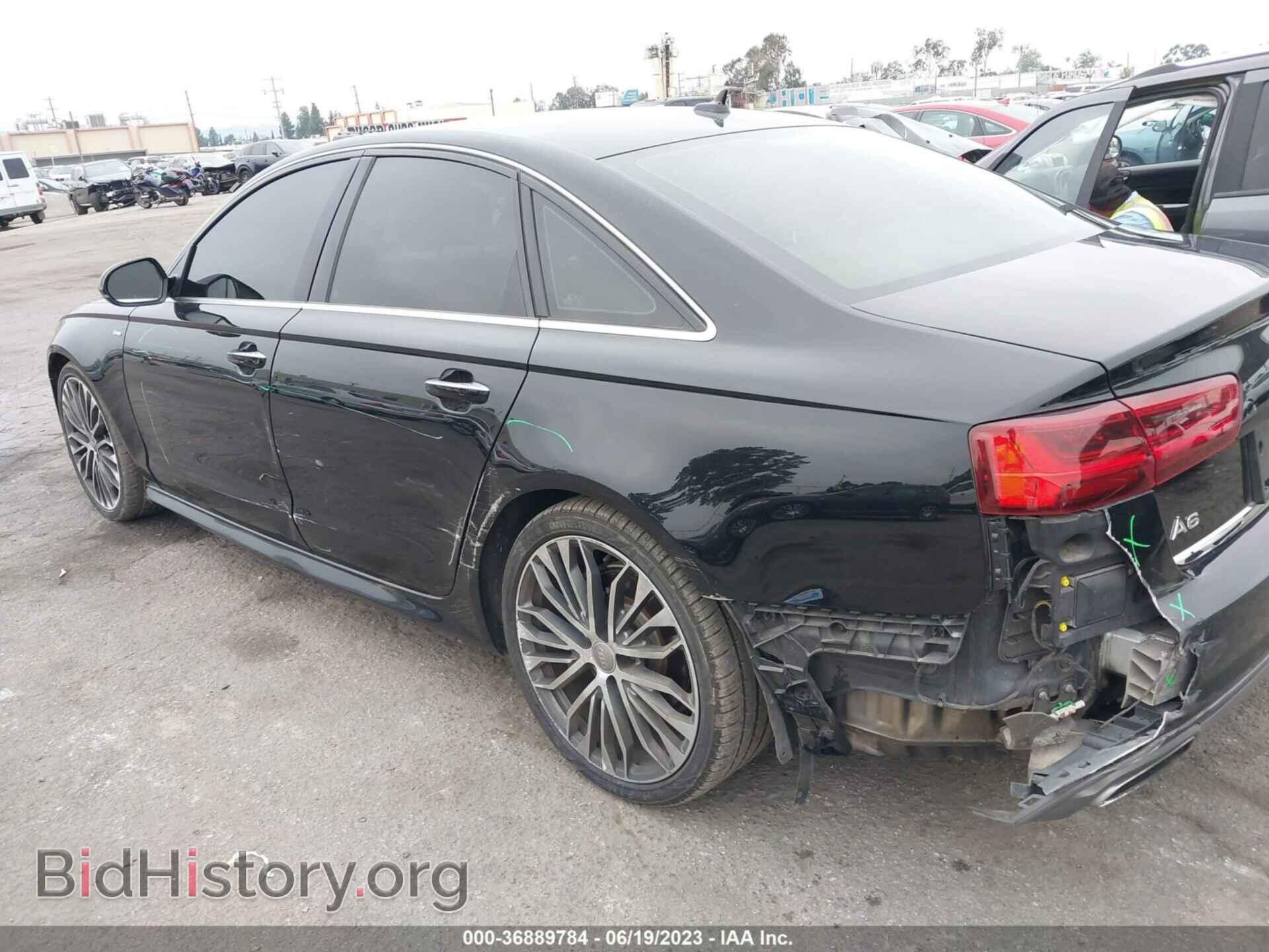 2016 AUDI A6 - VIN: WAUGFAFC3GN013162 - Фото 6