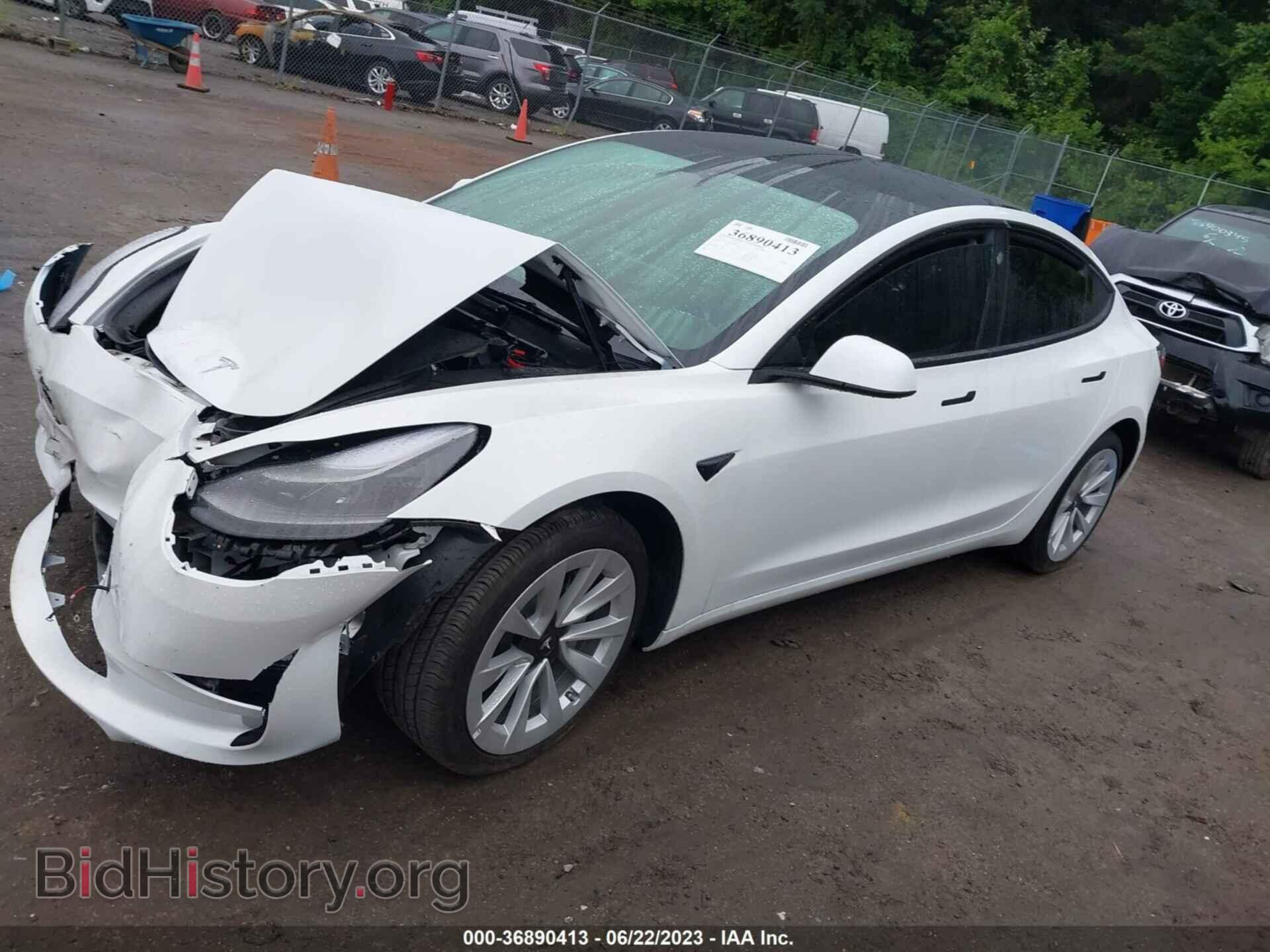 2023 TESLA MODEL 3 - VIN: 5YJ3E1EAXPF430376 - Фото 2