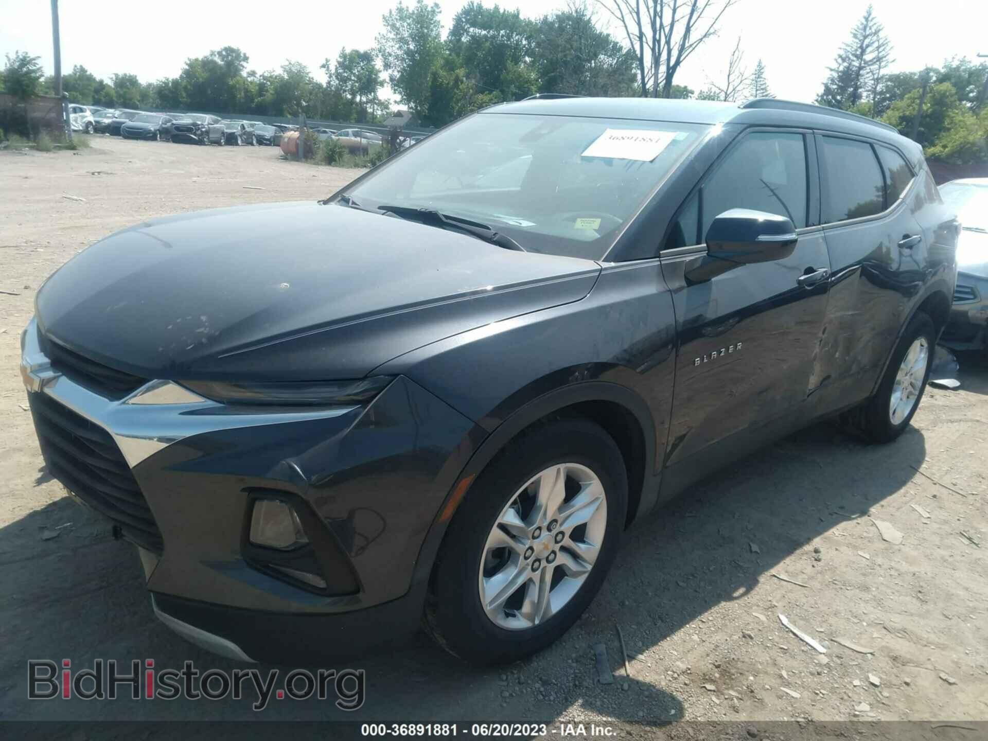 2022 CHEVROLET BLAZER - VIN: 3GNKBCR44NS129957 - Фото 2