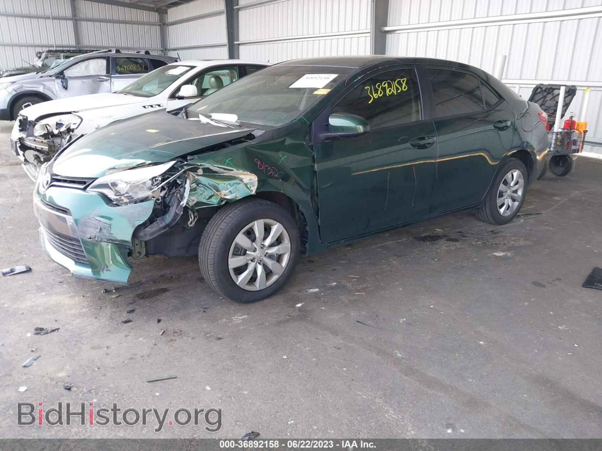 2015 TOYOTA COROLLA - VIN: 5YFBURHE2FP253594 - Фото 2