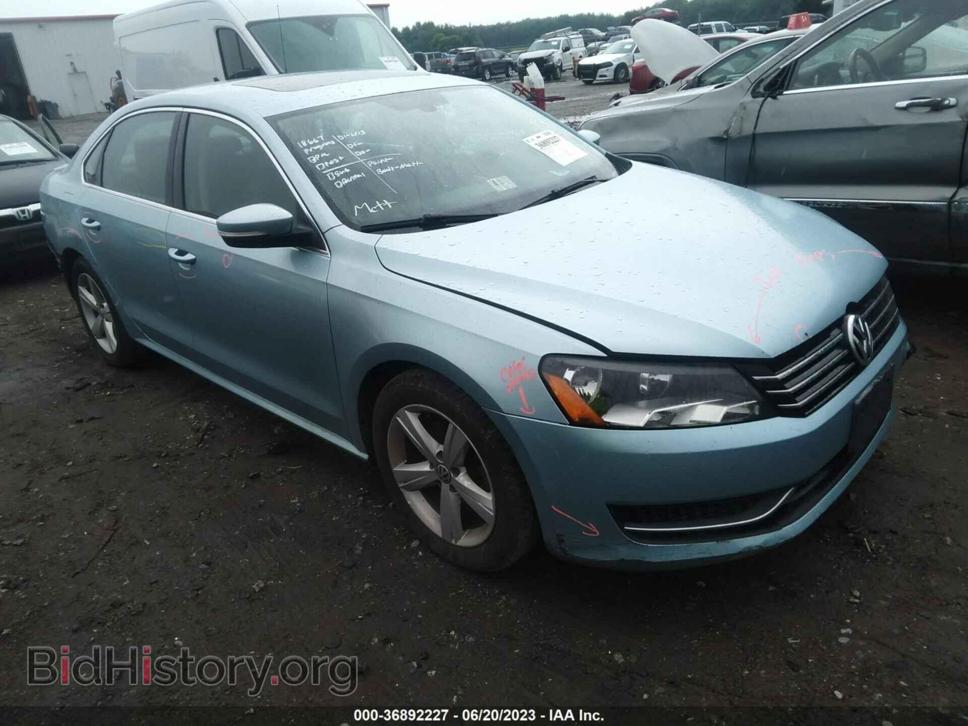 Фотография 1VWBP7A38DC137176 - VOLKSWAGEN PASSAT 2013