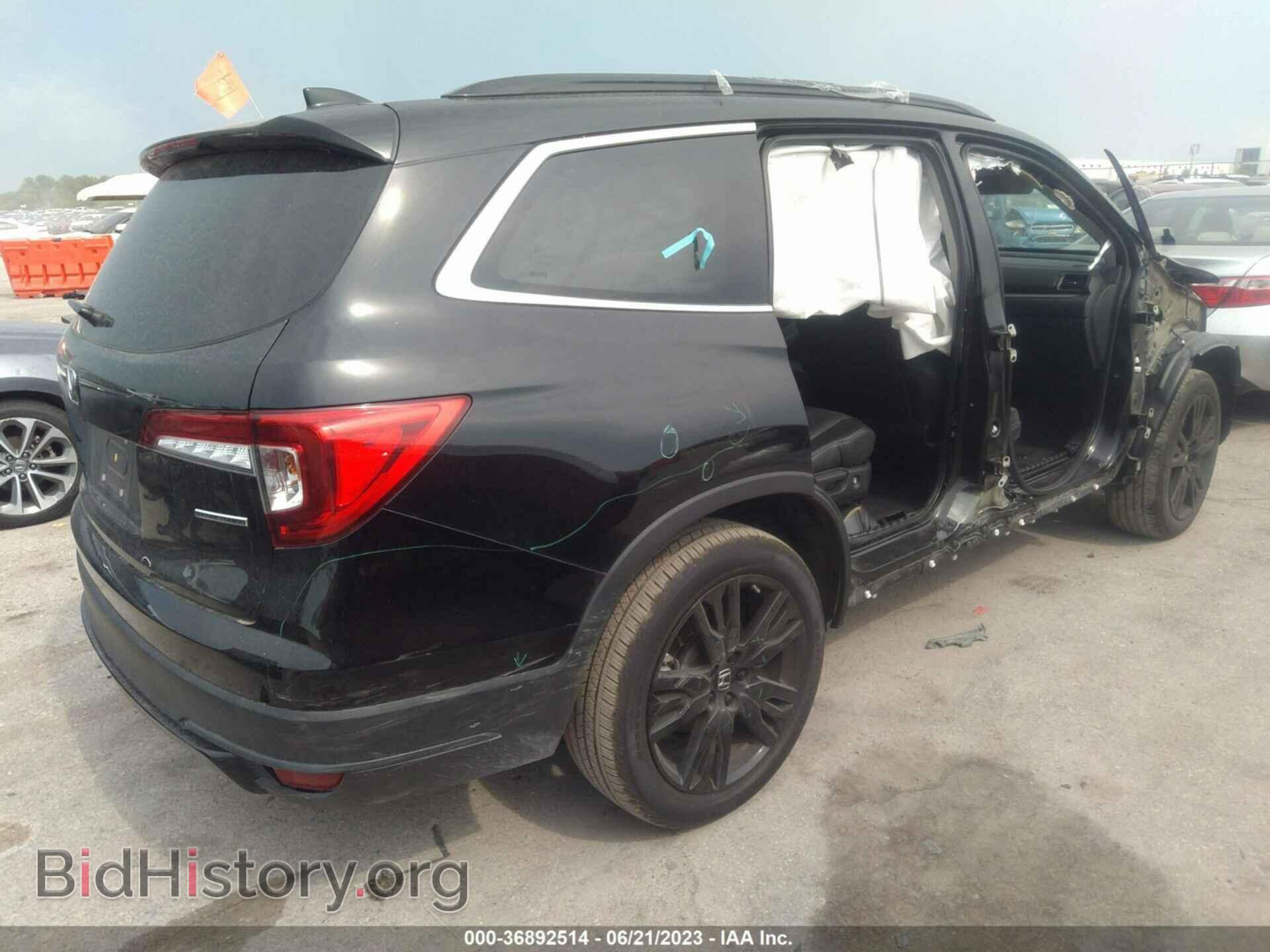 2021 HONDA PILOT - VIN: 5FNYF5H27MB032097 - Photo 4
