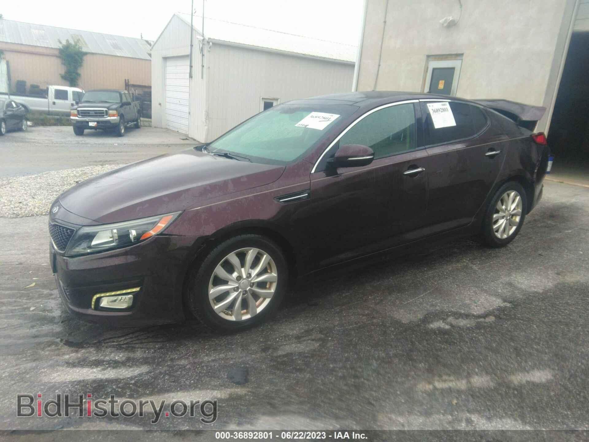 2014 KIA OPTIMA - VIN: 5XXGN4A71EG274798 - Фото 2