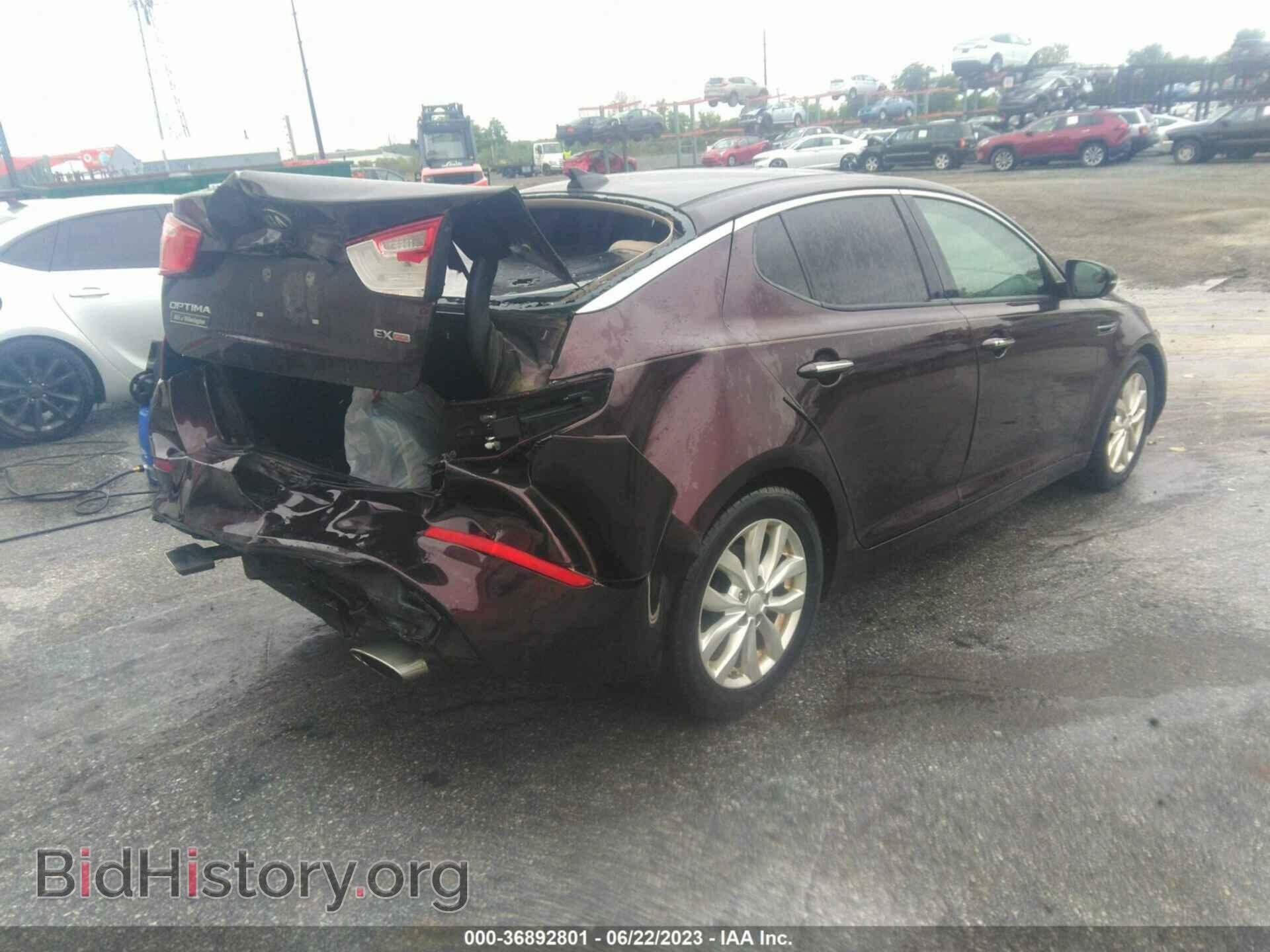2014 KIA OPTIMA - VIN: 5XXGN4A71EG274798 - Фото 4
