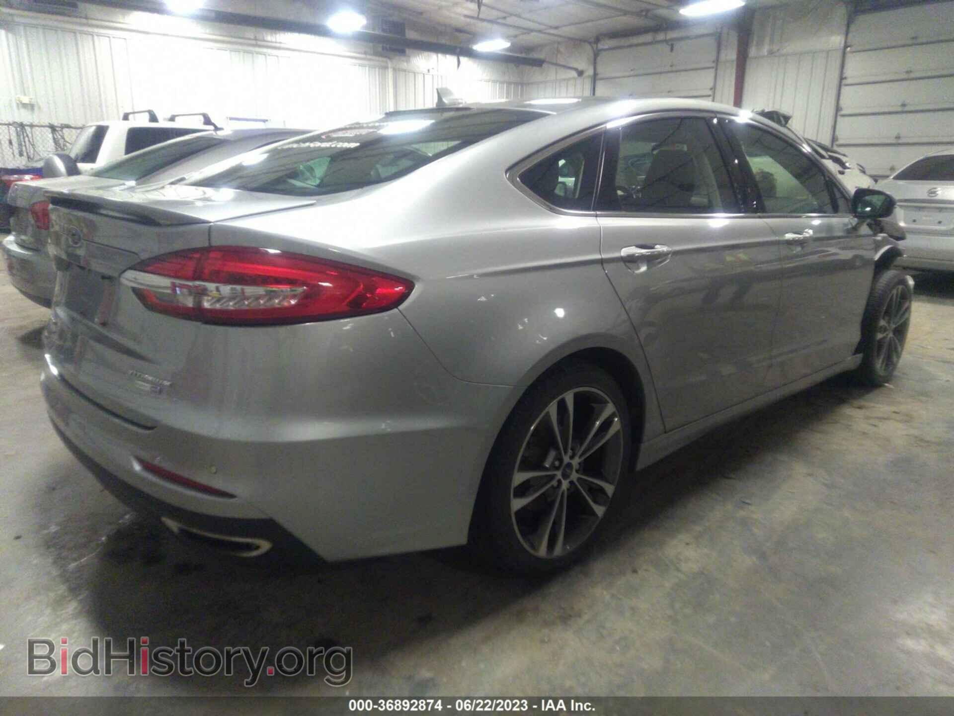 2020 FORD FUSION - VIN: 3FA6P0D9XLR199485 - Фото 4