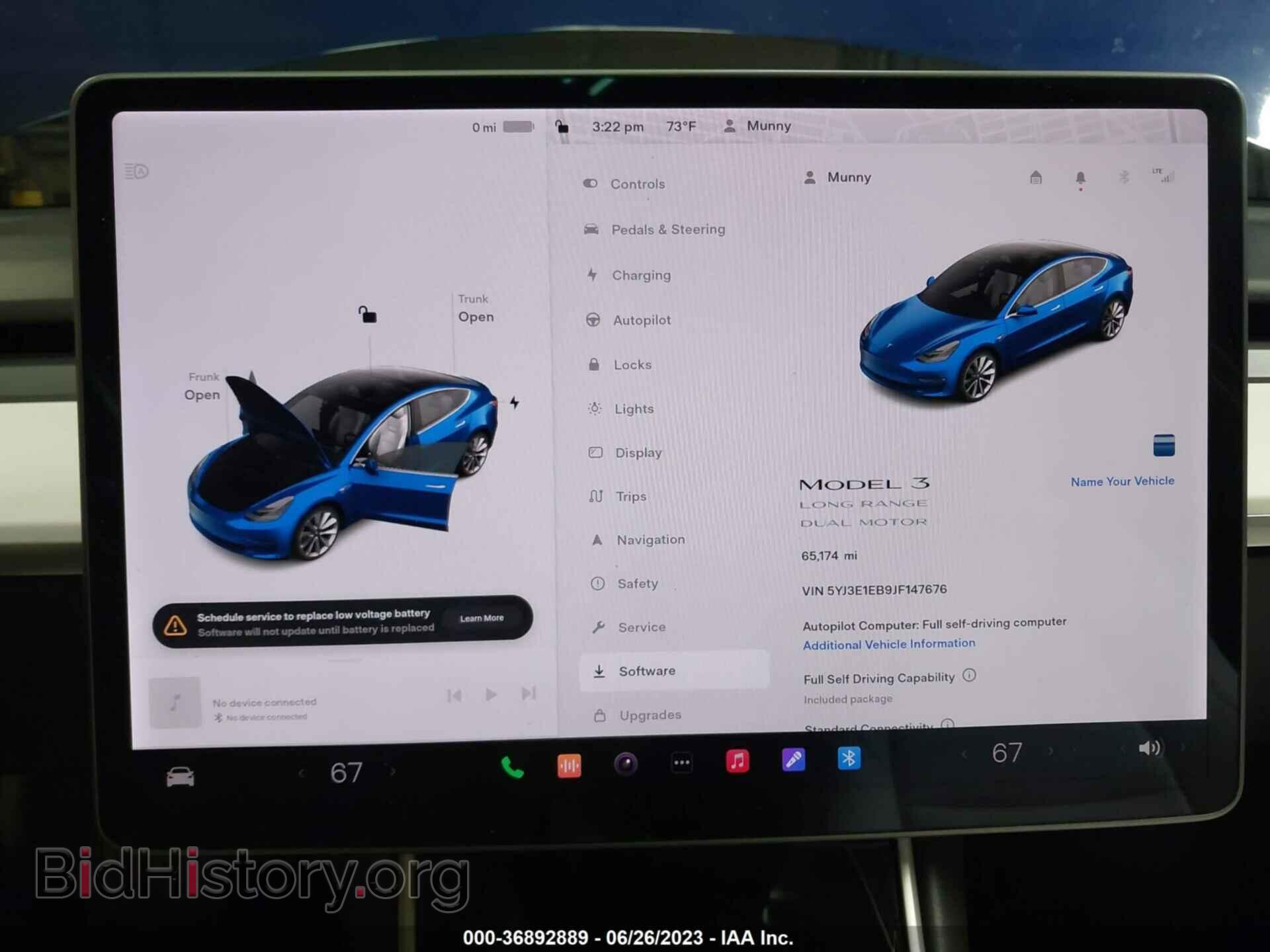 2018 TESLA MODEL 3 - VIN: 5YJ3E1EB9JF147676 - Photo 7