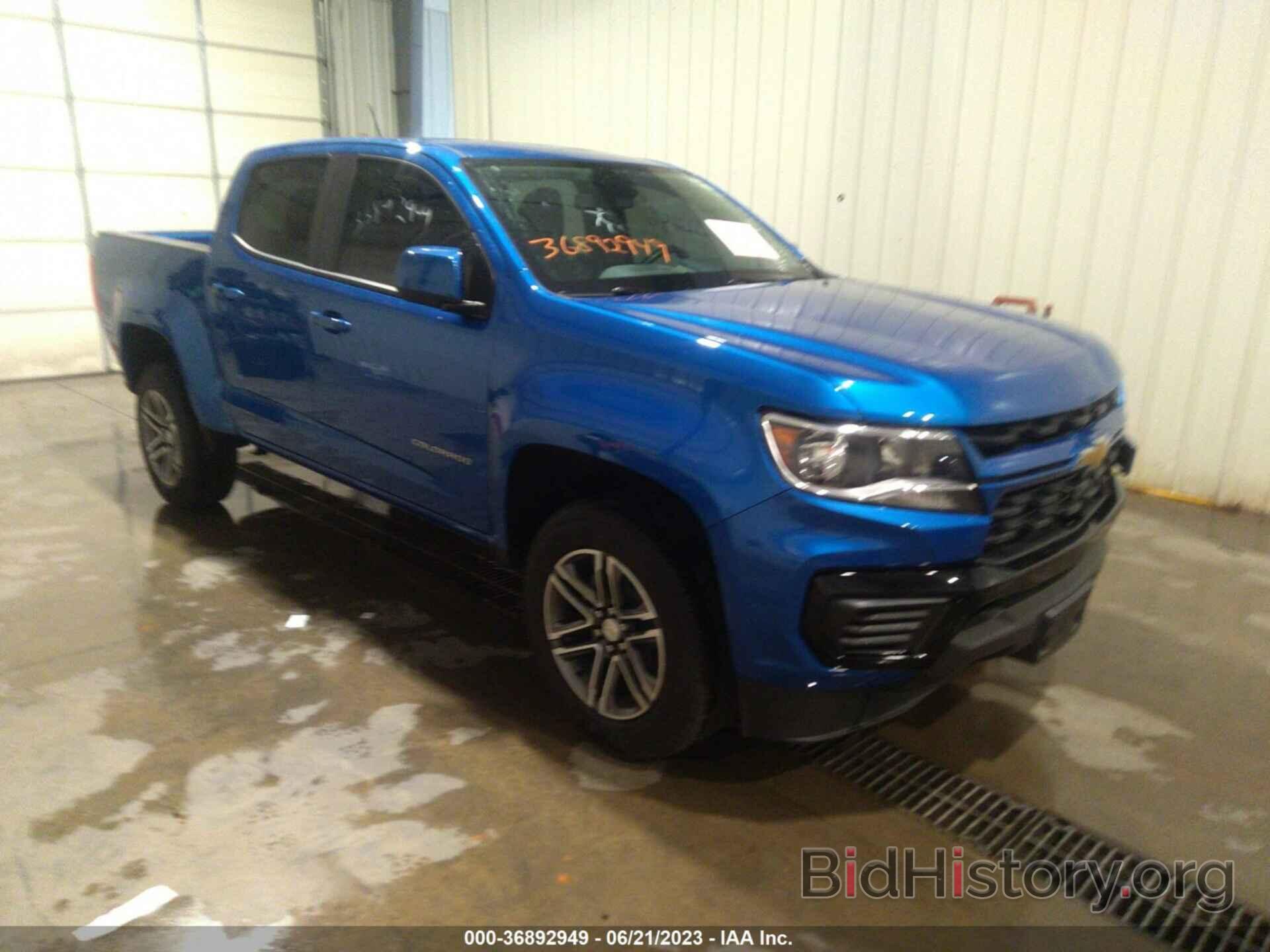 Photo 1GCGTBEN6M1200631 - CHEVROLET COLORADO 2021