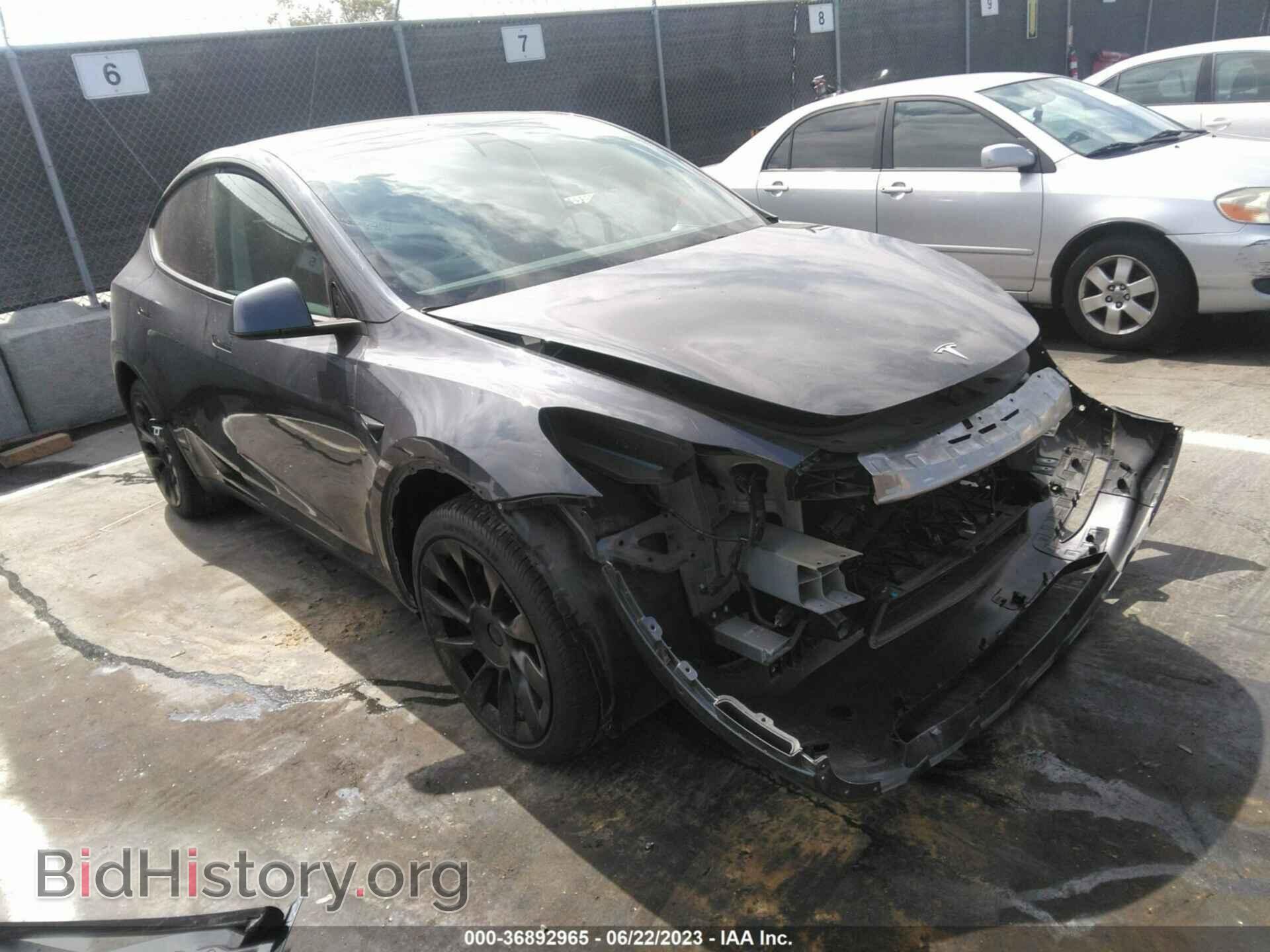 Photo 5YJYGDEE1MF141113 - TESLA MODEL Y 2021