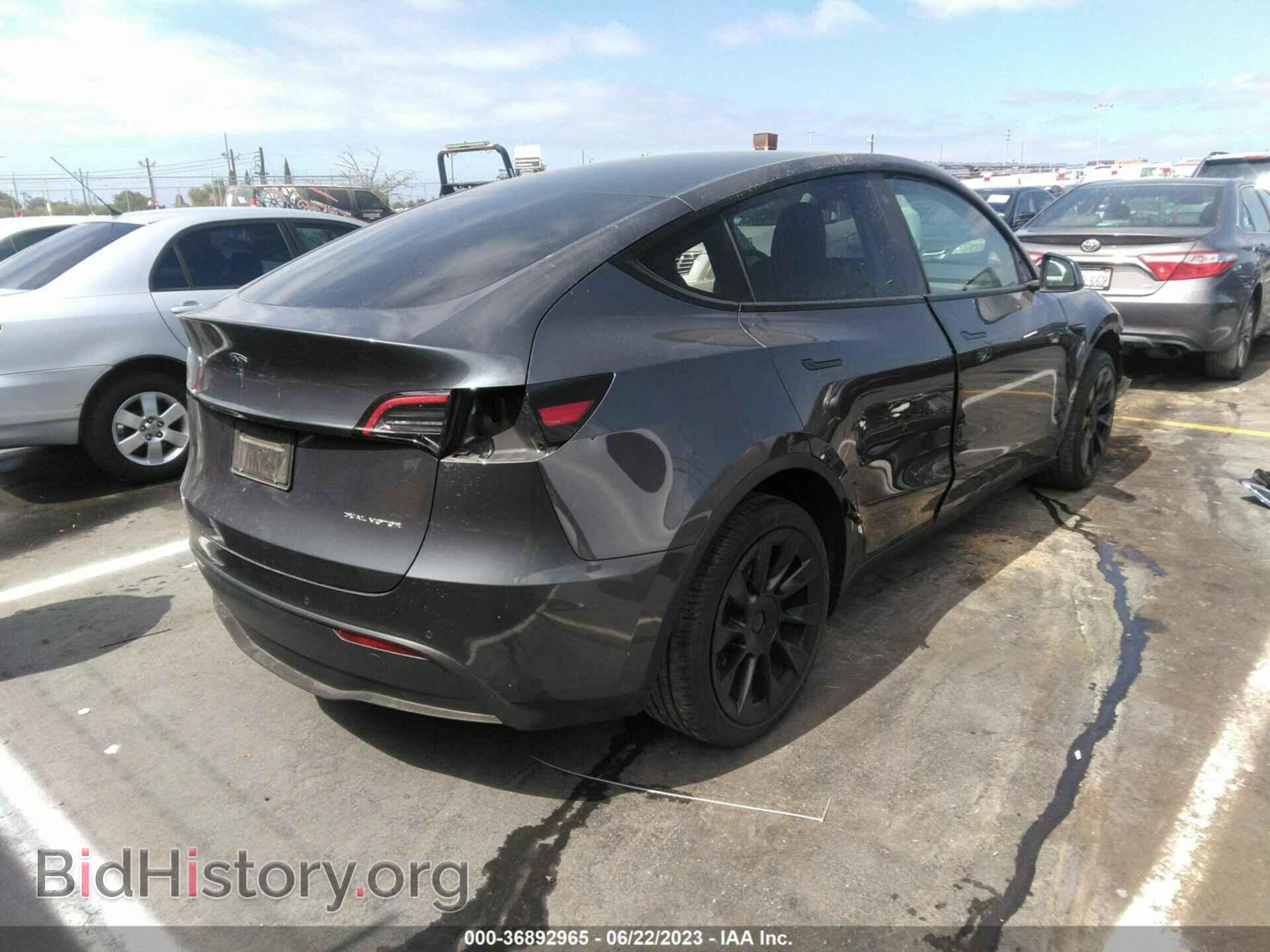 2021 TESLA MODEL Y - VIN: 5YJYGDEE1MF141113 - Photo 4