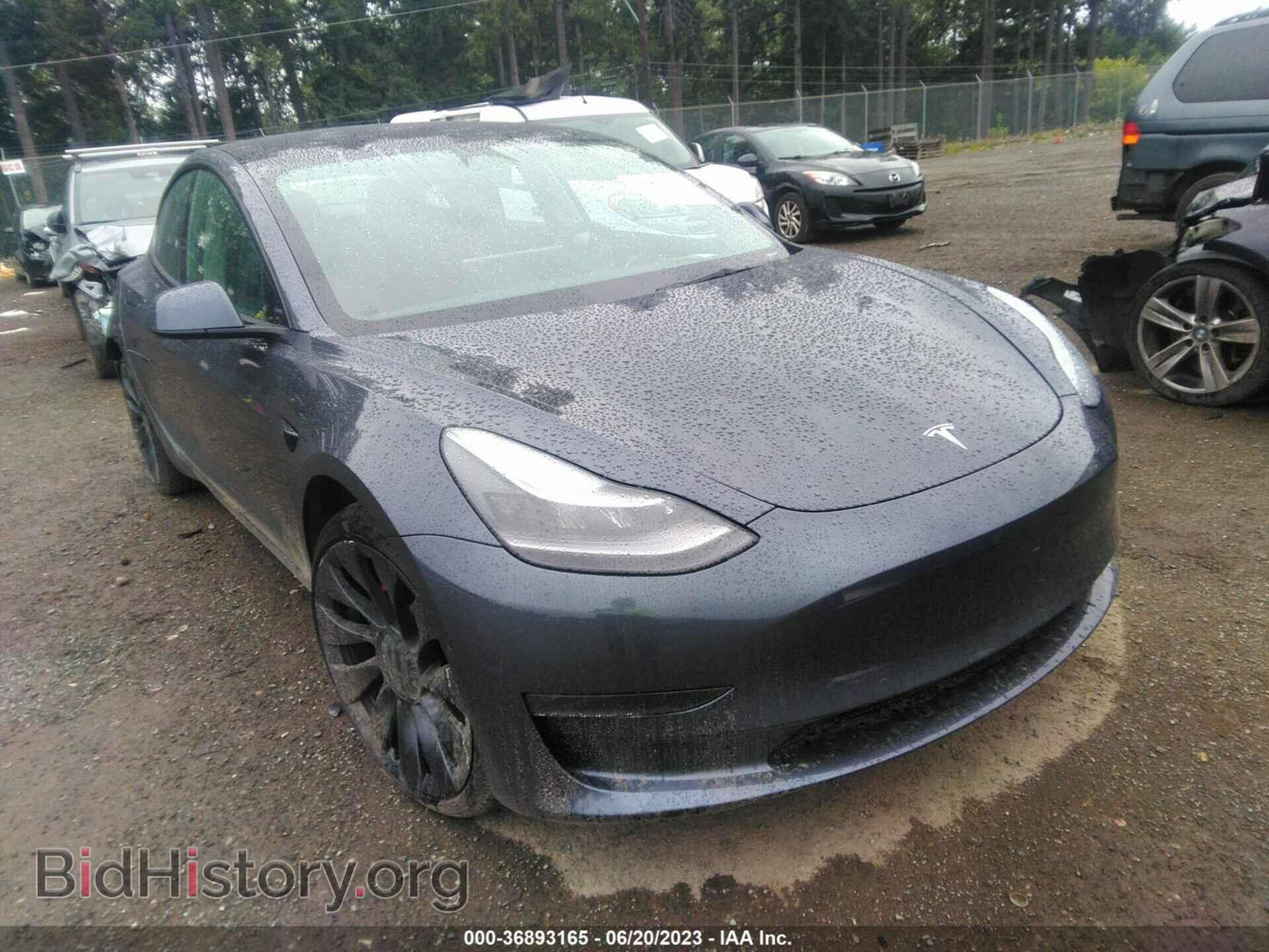 Photo 5YJ3E1EC2NF269746 - TESLA MODEL 3 2022