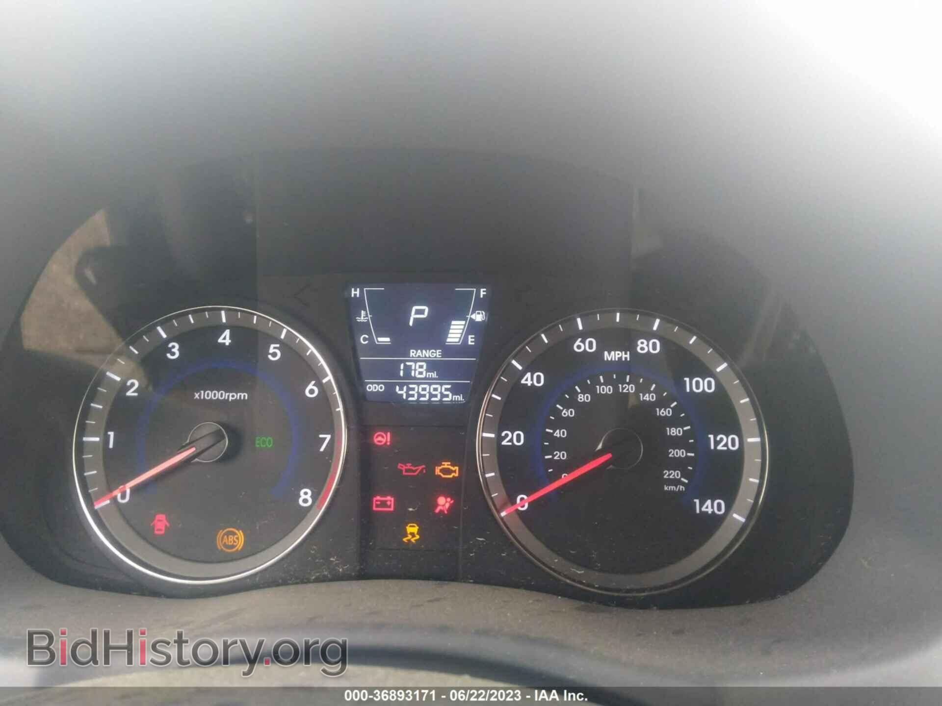 2014 HYUNDAI ACCENT - VIN: KMHCU4AE1EU768388 - Фото 7