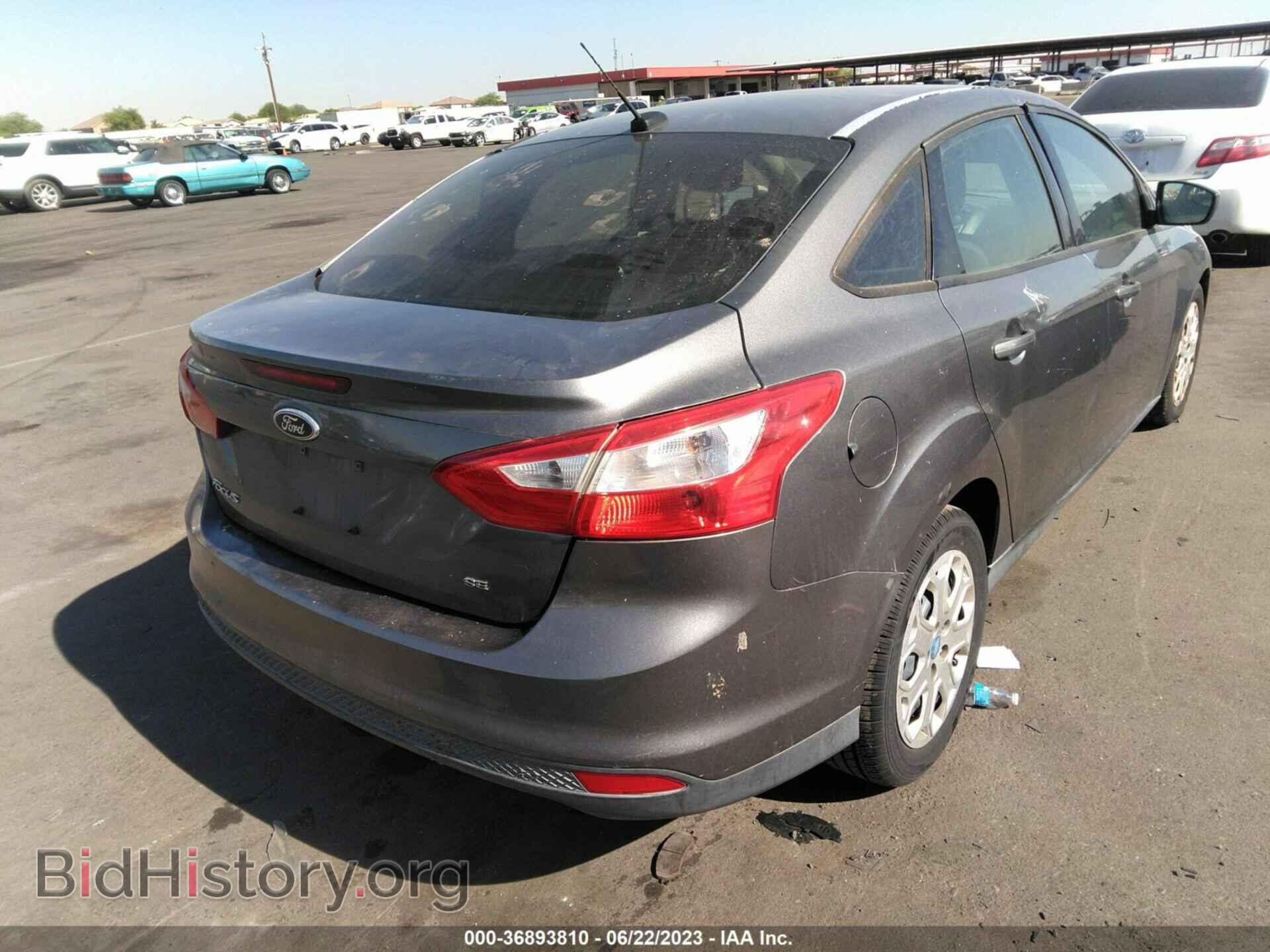2012 FORD FOCUS - VIN: 1FAHP3F23CL185484 - Фото 4