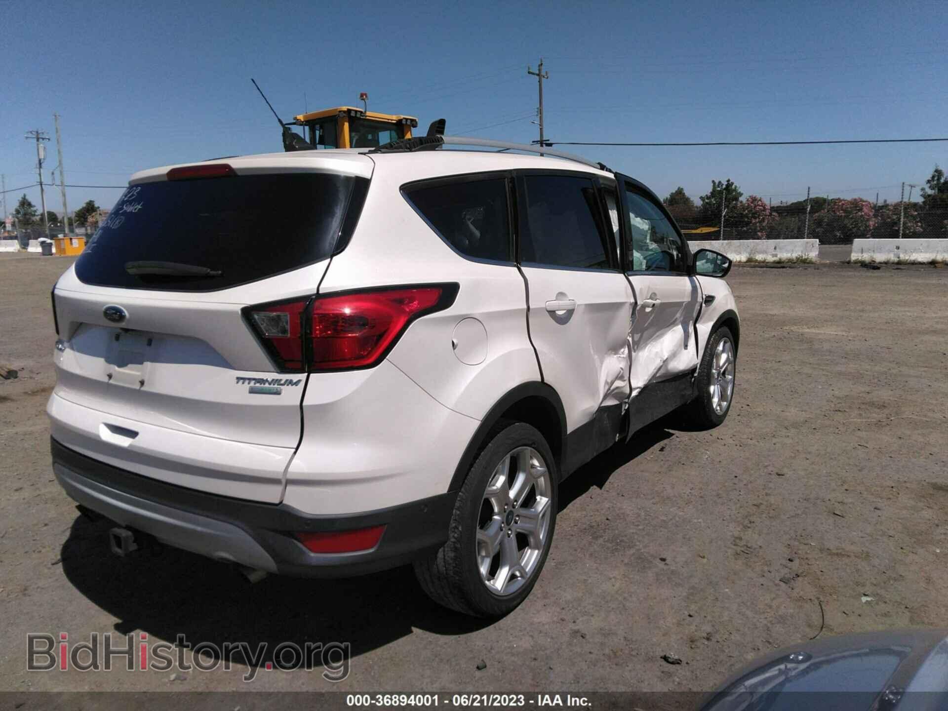 2019 FORD ESCAPE - VIN: 1FMCU0J93KUA56777 - Фото 4