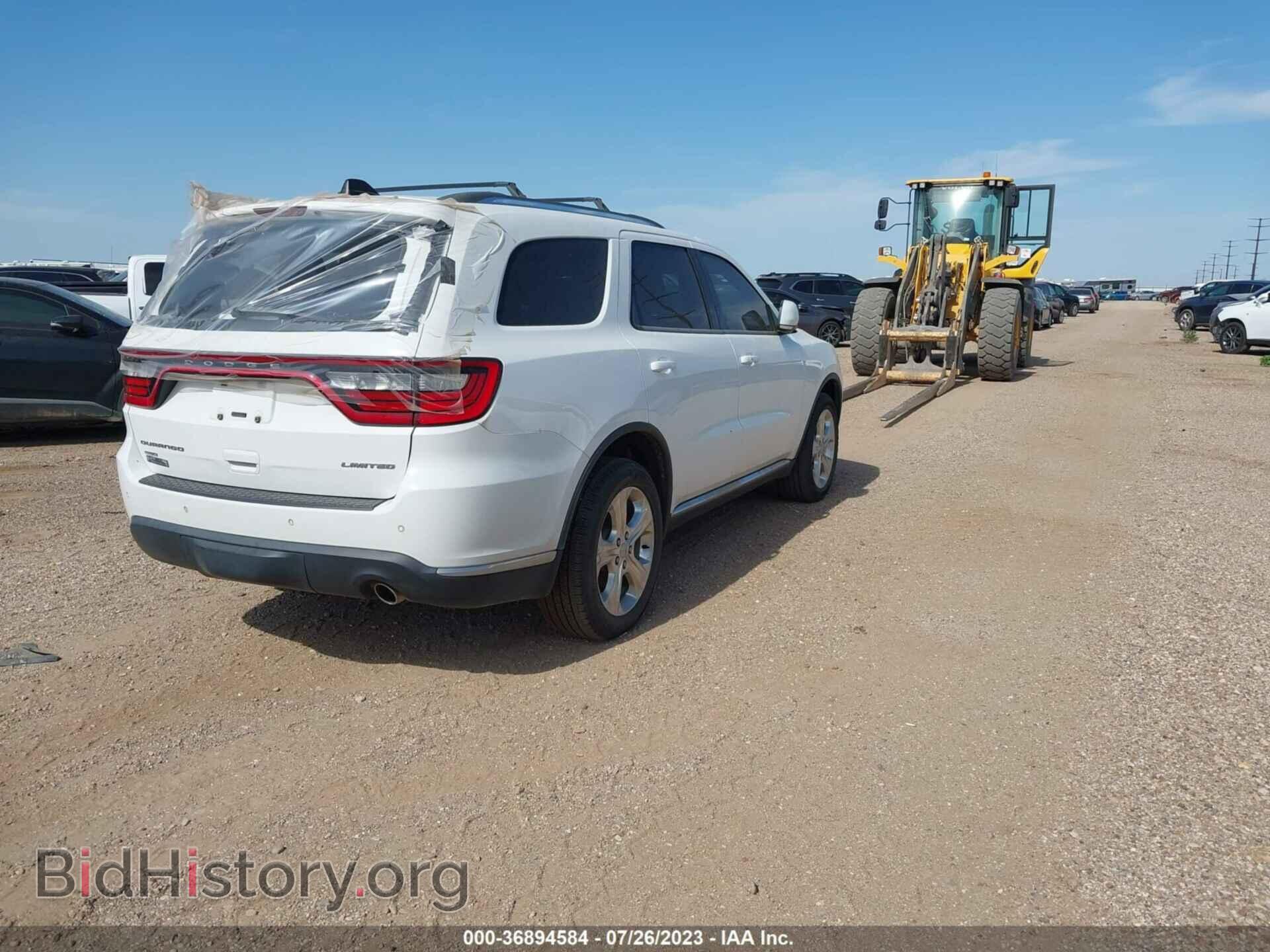 2014 DODGE DURANGO - VIN: 1C4RDJDGXEC267967 - Фото 4