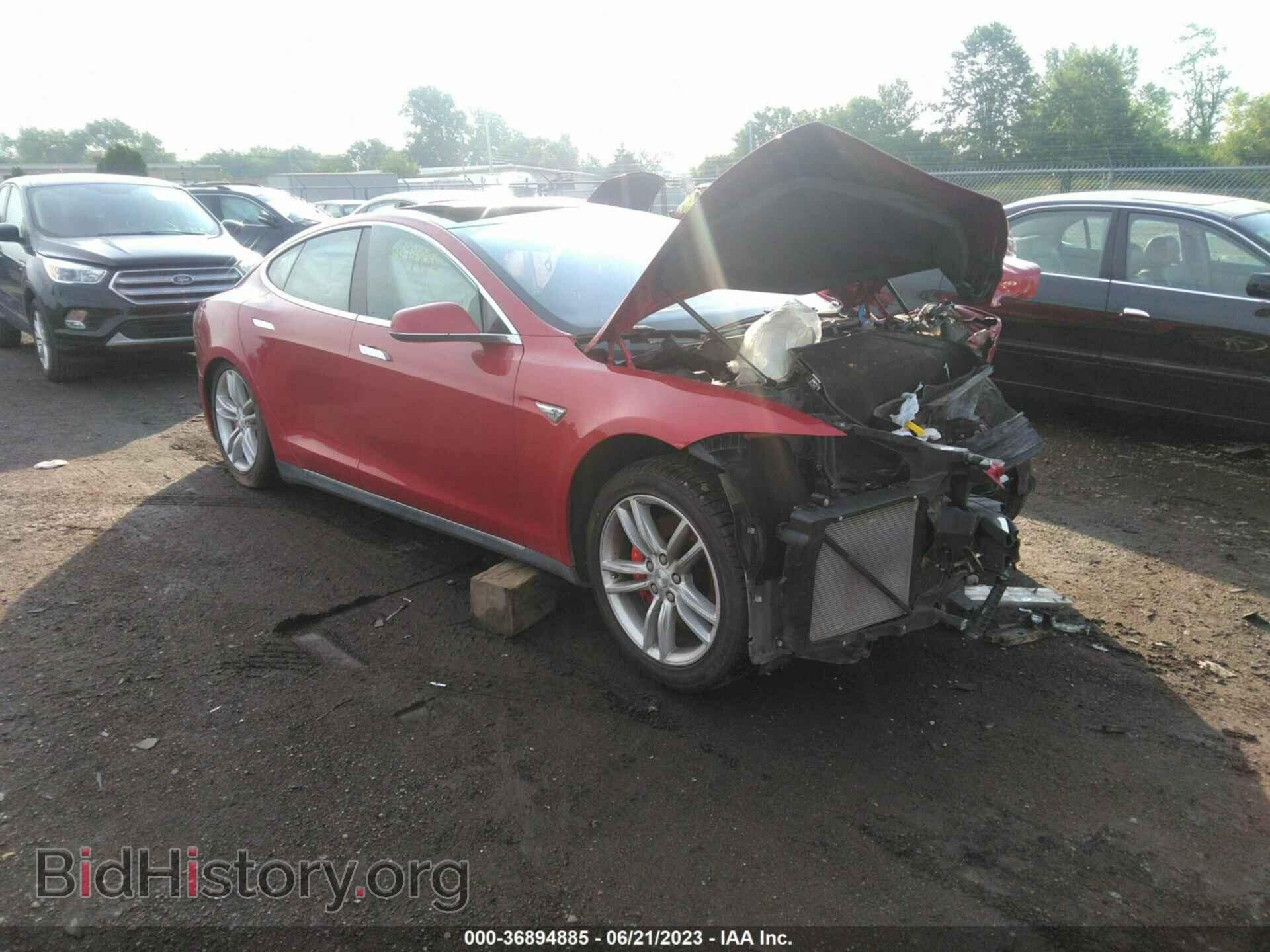 Photo 5YJSA1H27EFP65152 - TESLA MODEL S 2014