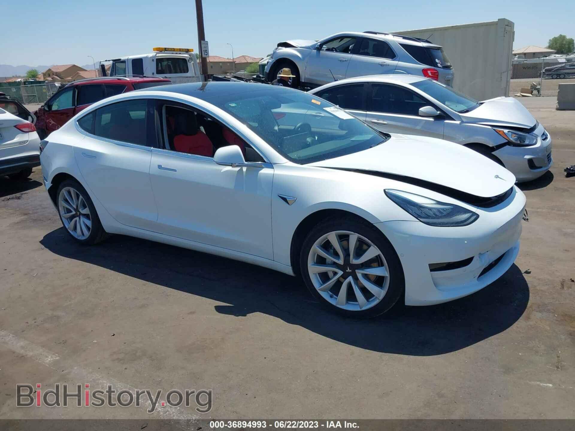 Фотография 5YJ3E1EA5KF436370 - TESLA MODEL 3 2019