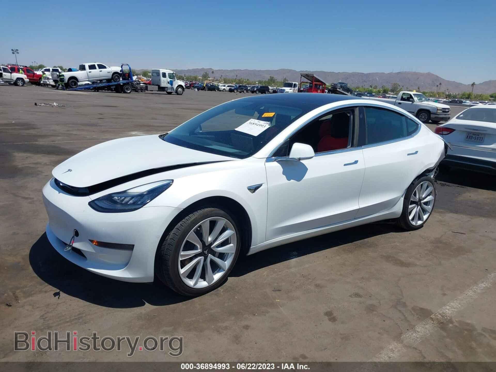 2019 TESLA MODEL 3 - VIN: 5YJ3E1EA5KF436370 - Photo 2