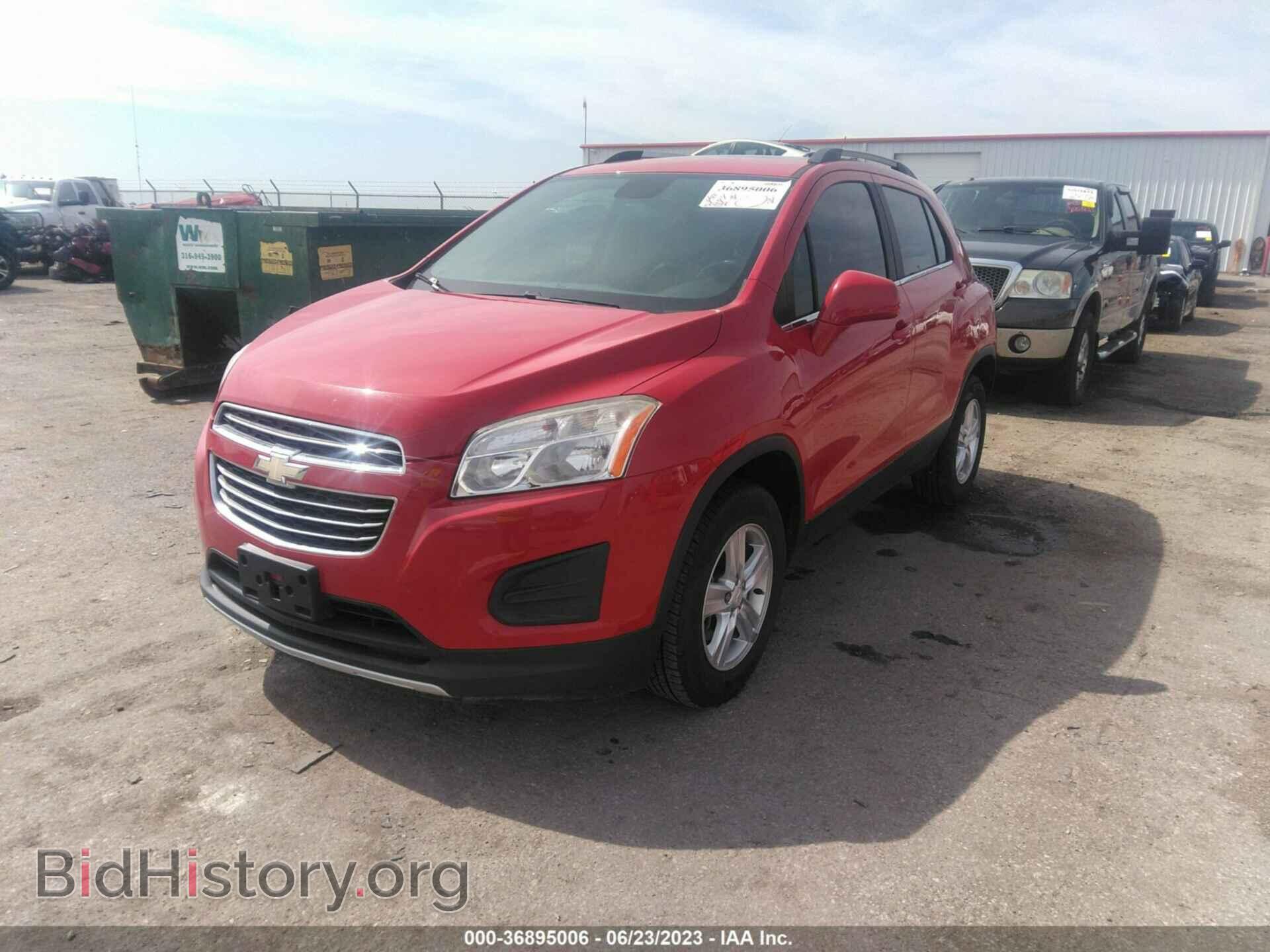 2015 CHEVROLET TRAX - VIN: KL7CJRSB9FB110682 - Фото 2