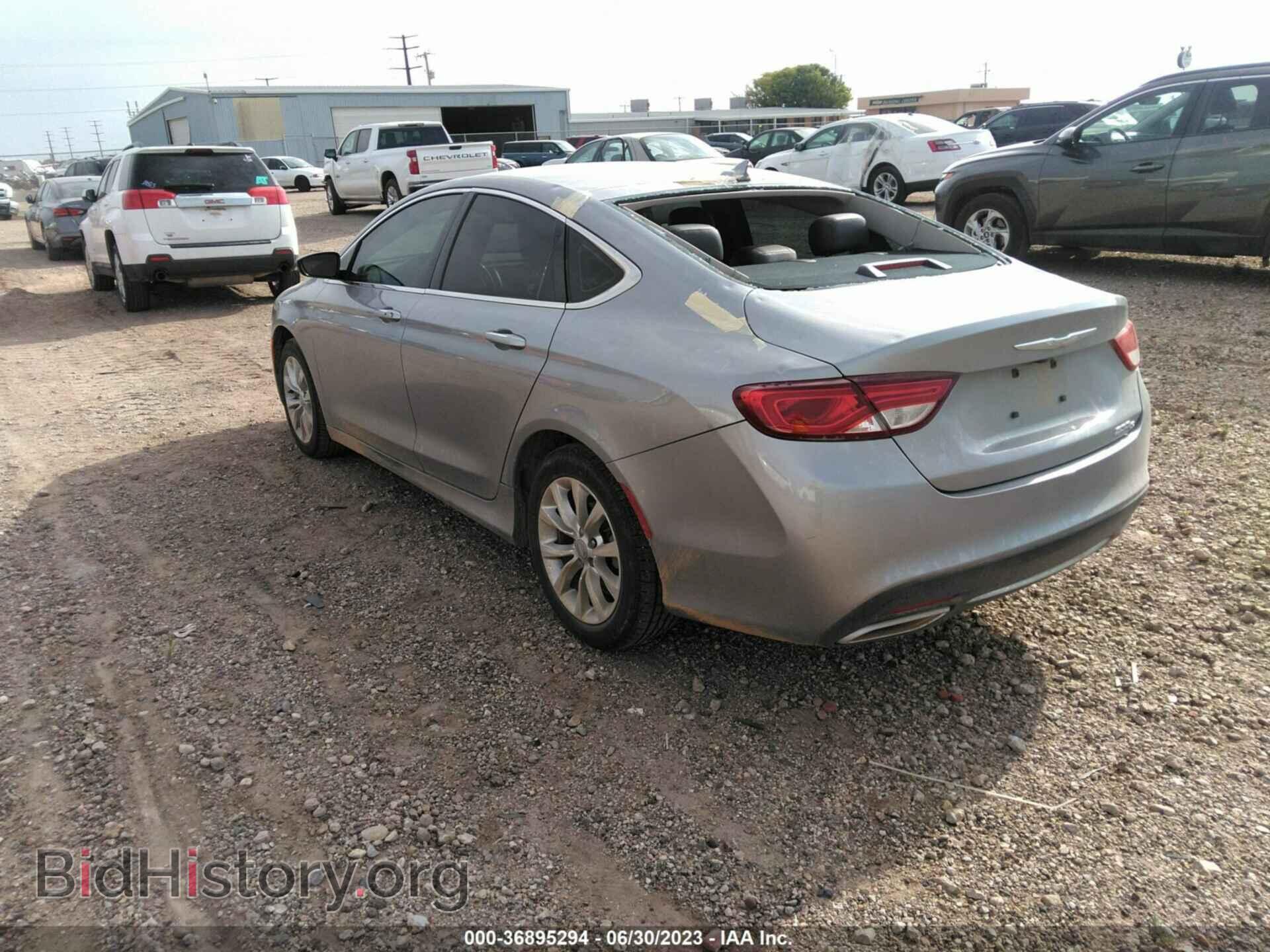 2015 CHRYSLER 200 - VIN: 1C3CCCCG5FN549093 - Фото 3