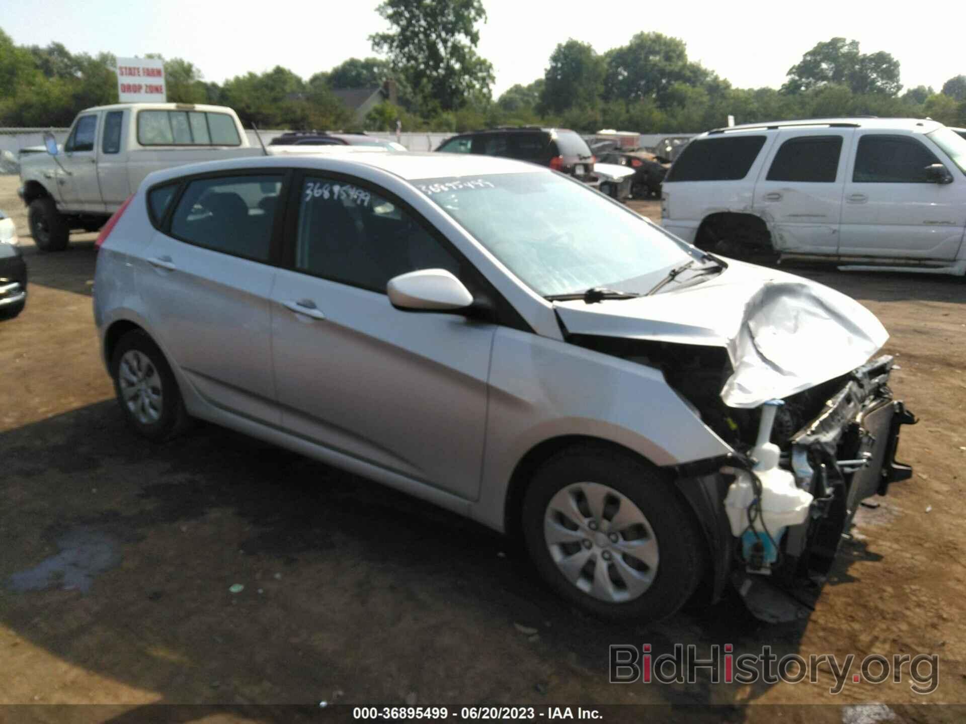 Photo KMHCT5AE3HU324538 - HYUNDAI ACCENT 2017