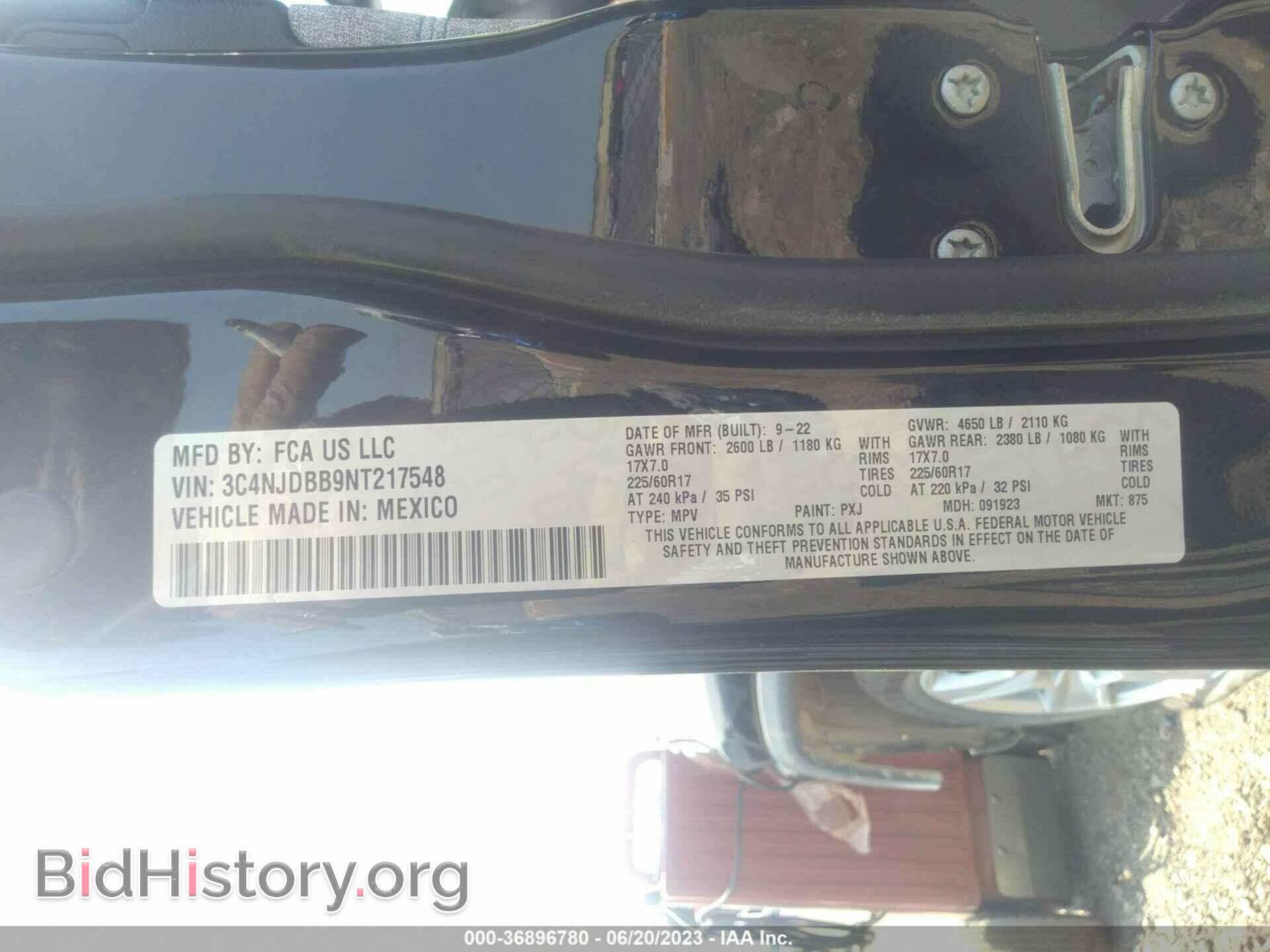 2022 JEEP COMPASS - VIN: 3C4NJDBB9NT217548 - Photo 9