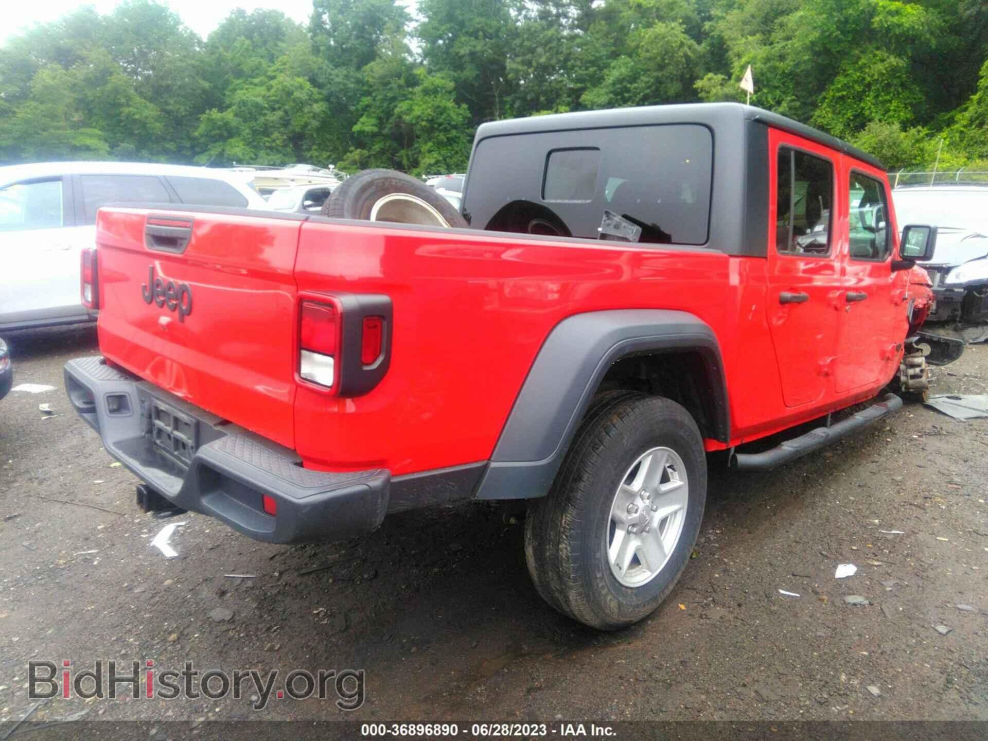 2020 JEEP GLADIATOR - VIN: 1C6HJTAG7LL158455 - Фото 4