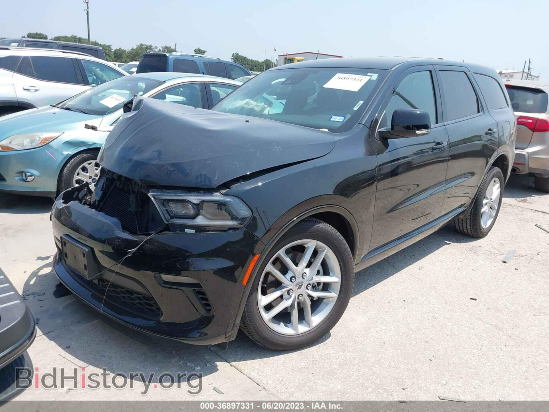 2022 DODGE DURANGO - VIN: 1C4RDHDG9NC210278 - Фото 2