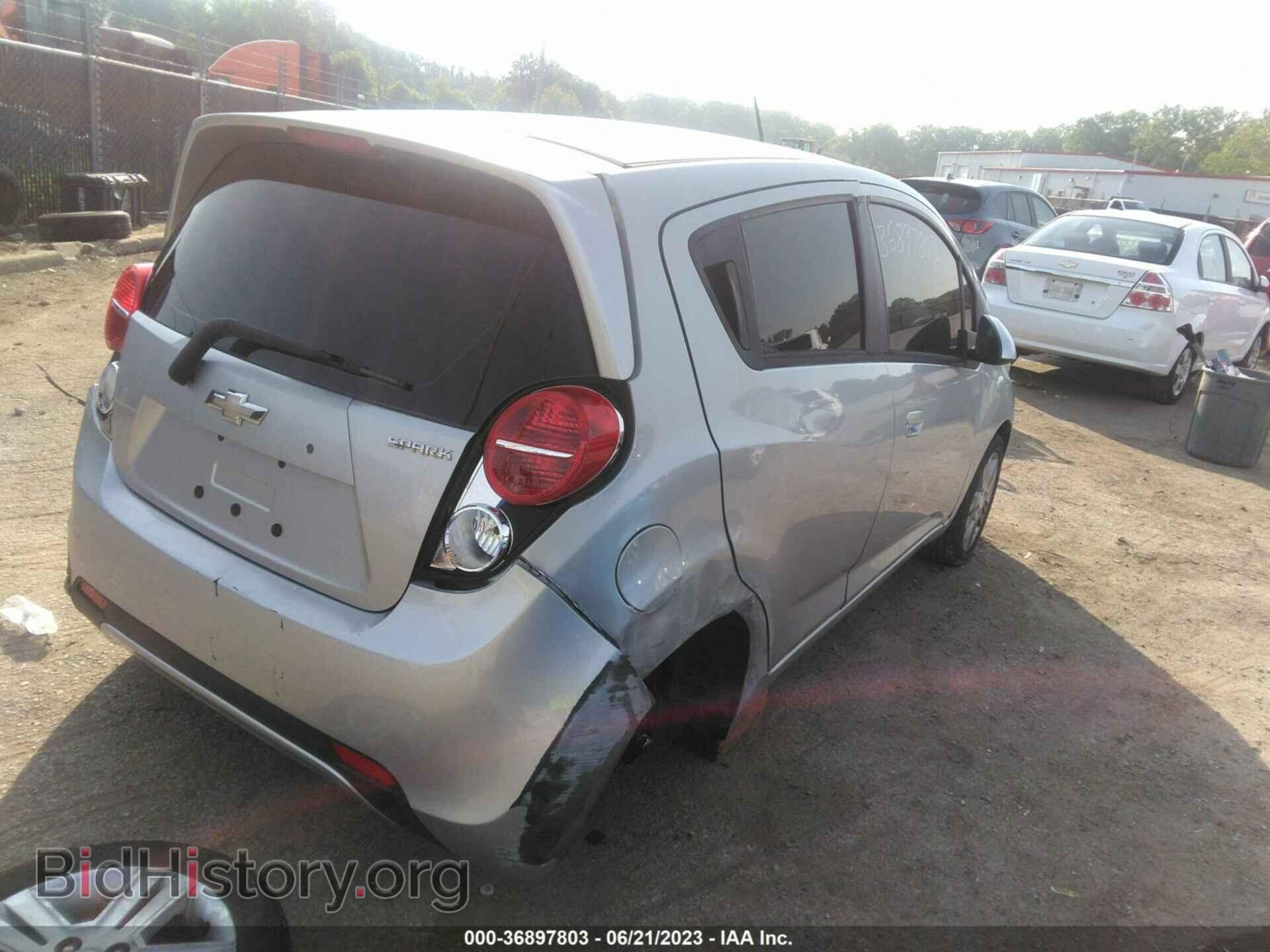 2013 CHEVROLET SPARK - VIN: KL8CB6S97DC504807 - Фото 4