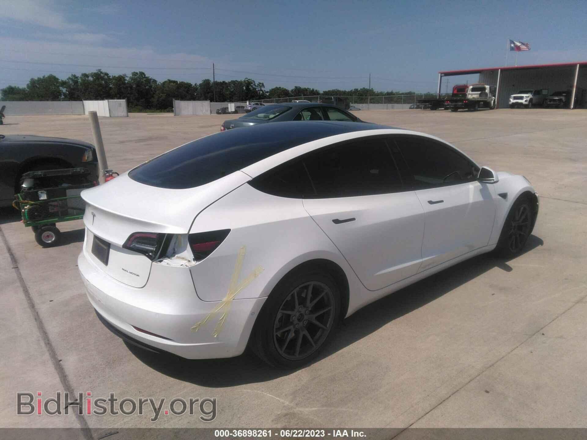 2021 TESLA MODEL 3 - VIN: 5YJ3E1EB3MF020037 - Фото 4
