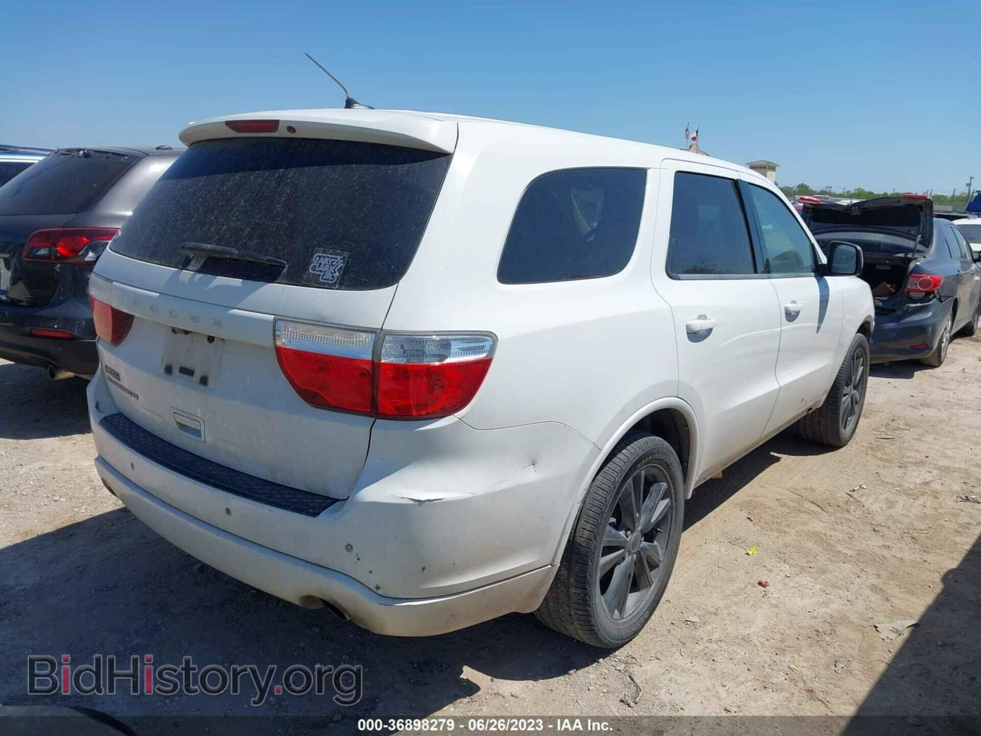 2013 DODGE DURANGO - VIN: 1C4RDHAGXDC688955 - Фото 4