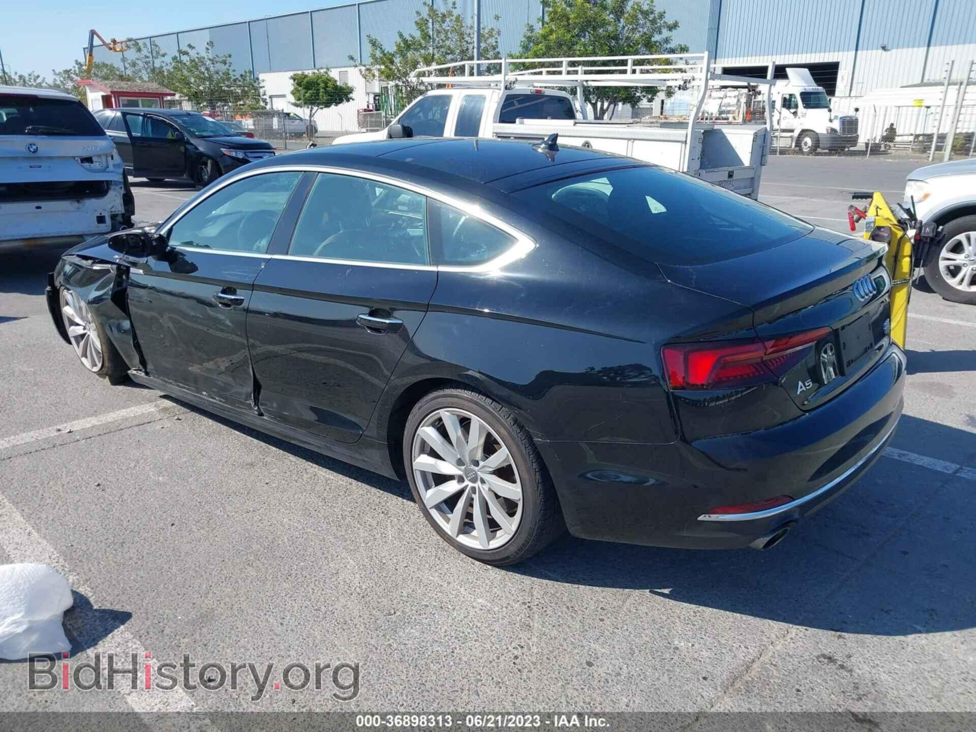 2018 AUDI A5 SPORTBACK - VIN: WAUANCF52JA041992 - Фото 3