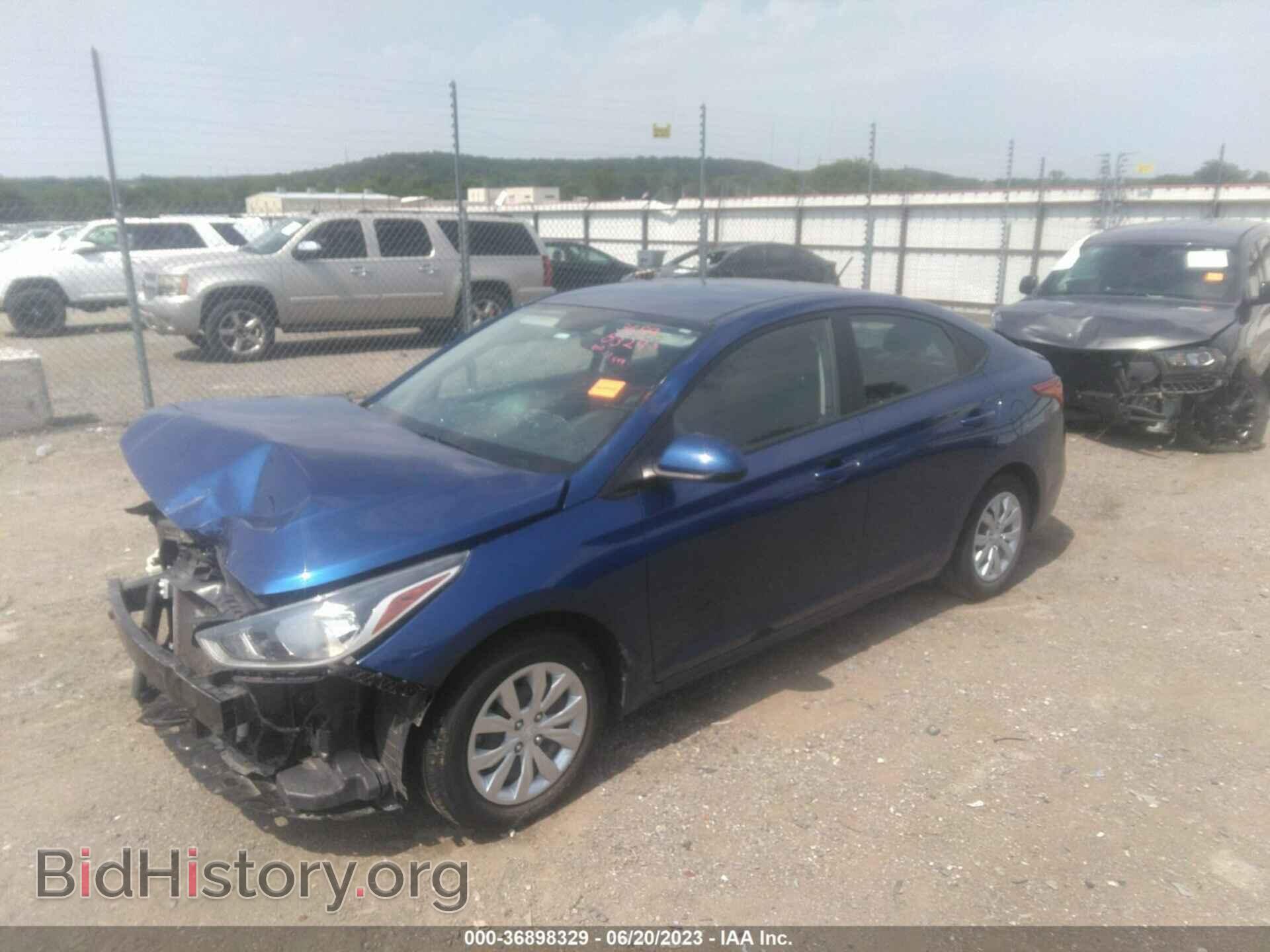 2019 HYUNDAI ACCENT - VIN: 3KPC24A31KE076456 - Фото 2