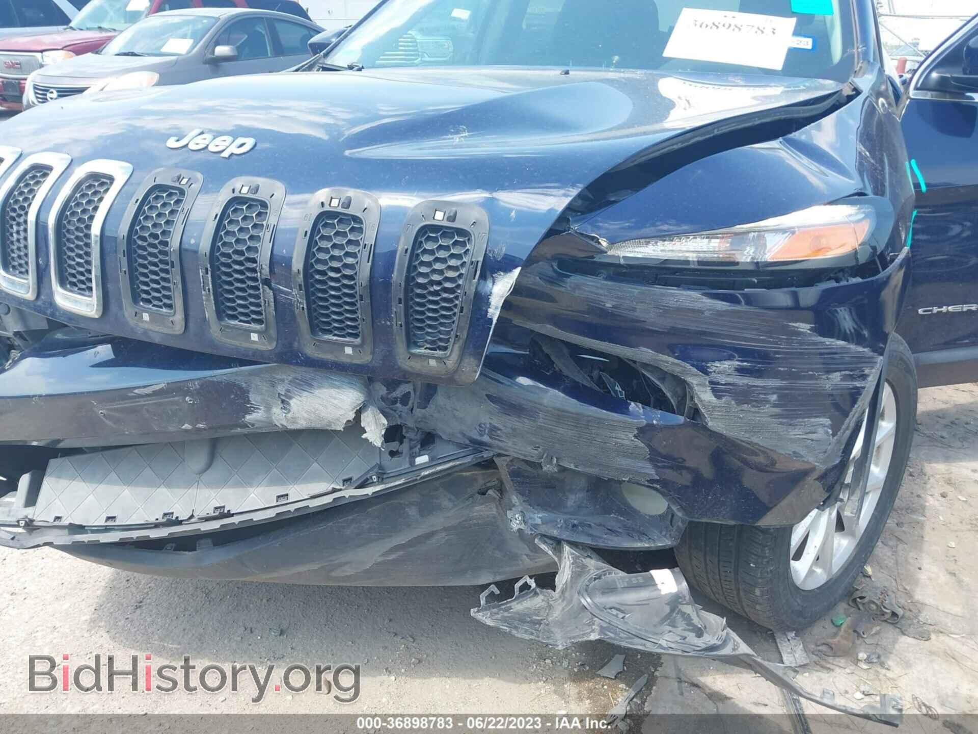 2016 JEEP CHEROKEE - VIN: 1C4PJLCBXGW291365 - Фото 6