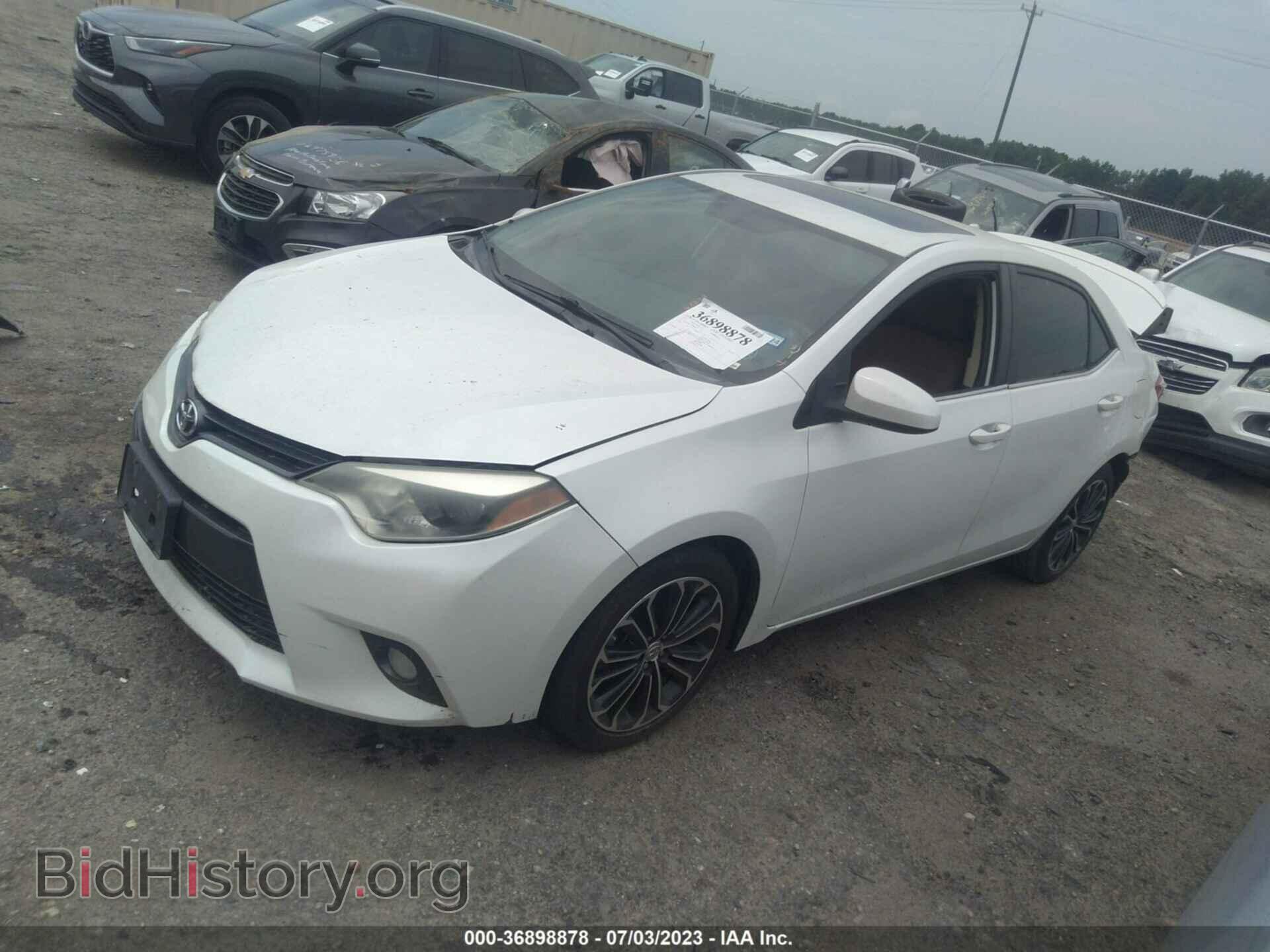 2015 TOYOTA COROLLA - VIN: 5YFBPRHE1FP306227 - Фото 2