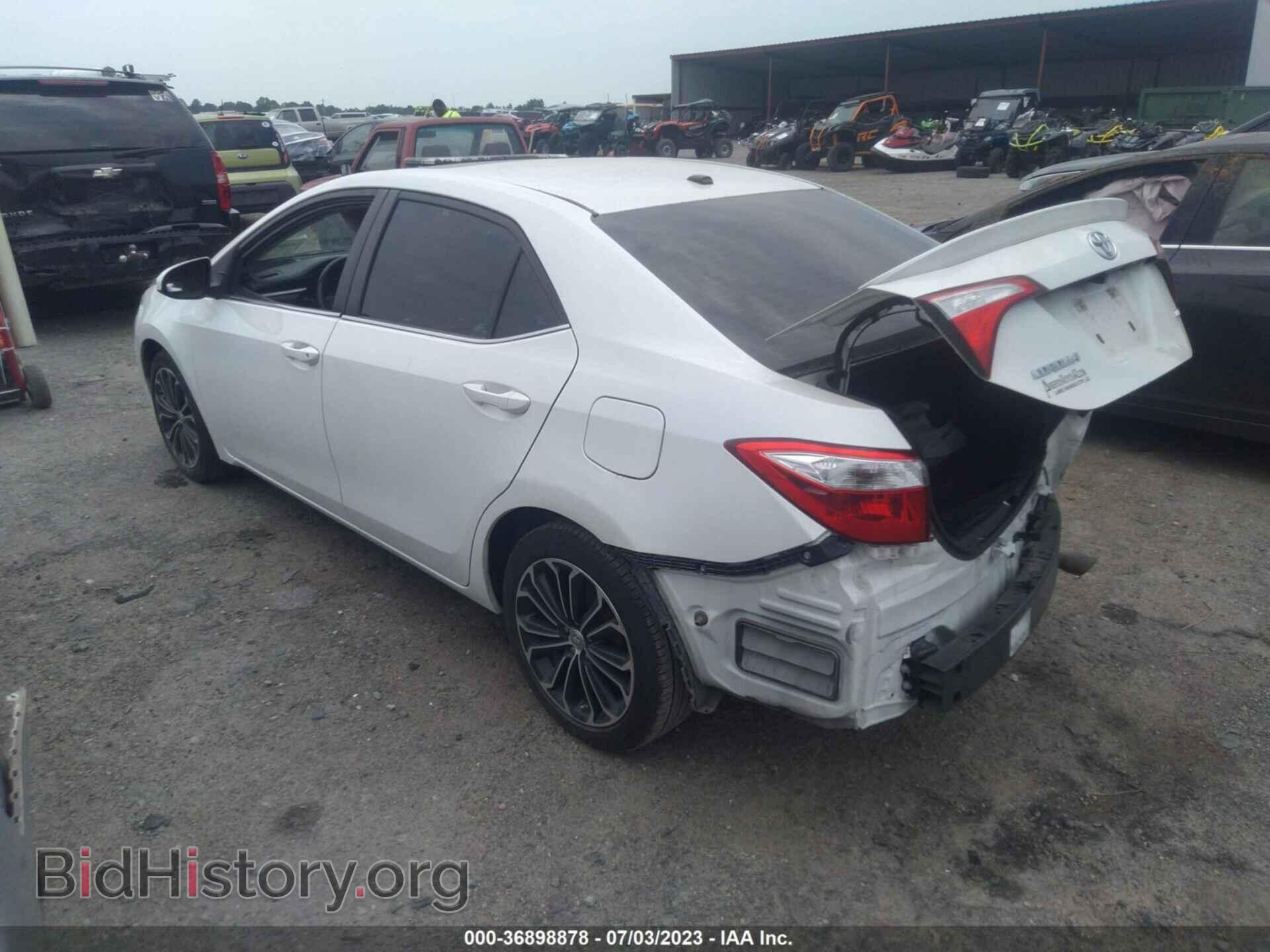 2015 TOYOTA COROLLA - VIN: 5YFBPRHE1FP306227 - Фото 3