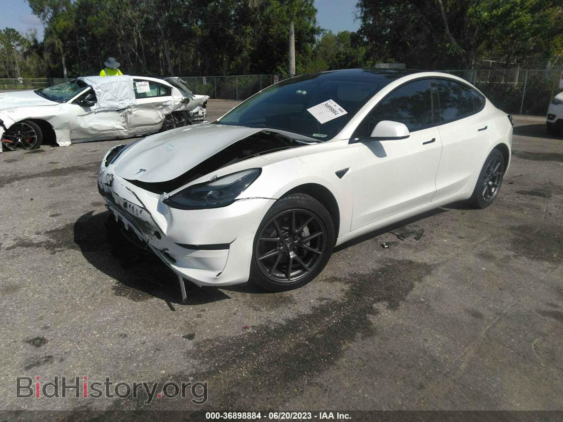 2021 TESLA MODEL 3 - VIN: 5YJ3E1EA8MF099065 - Фото 2