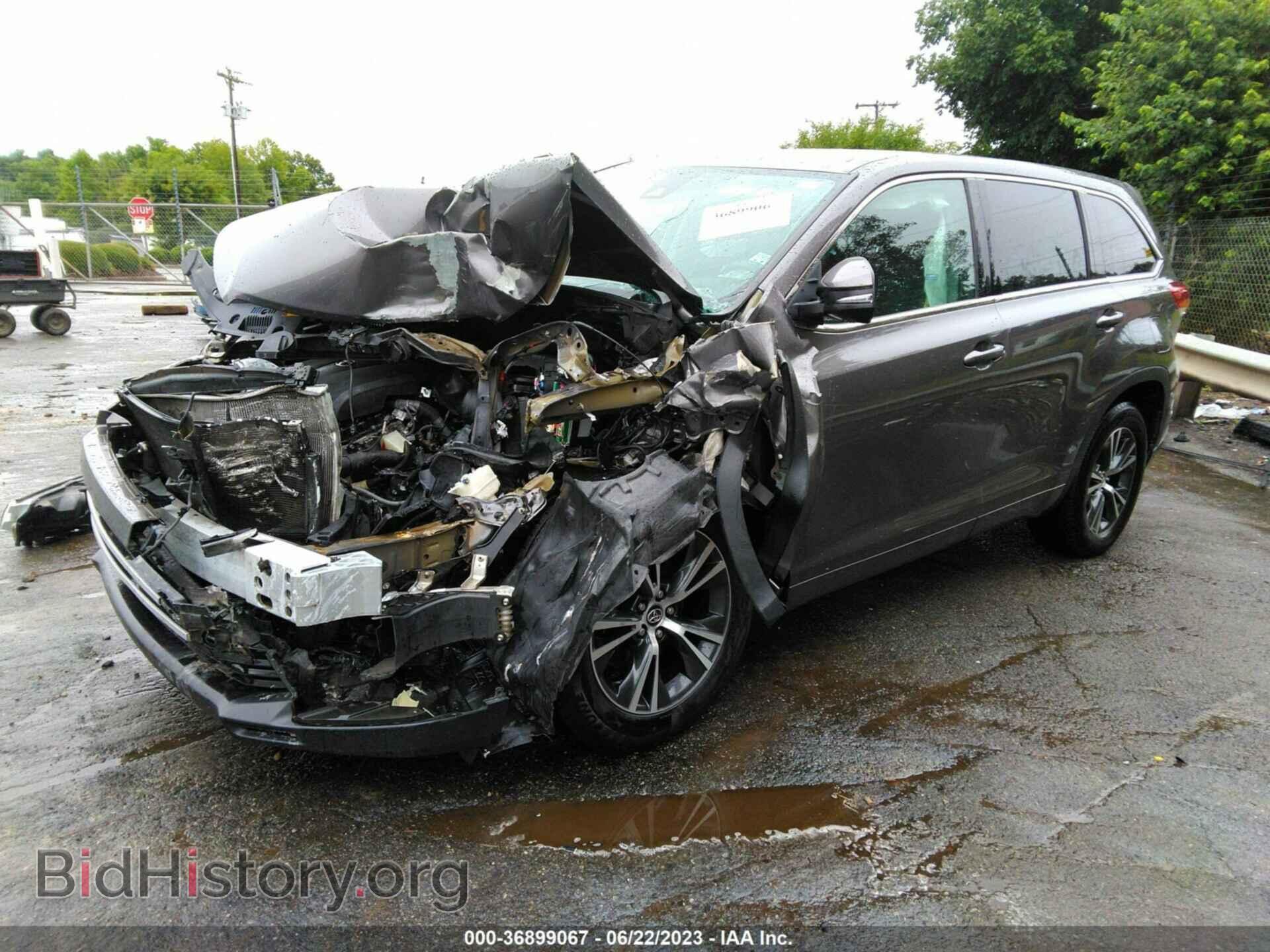 2017 TOYOTA HIGHLANDER - VIN: 5TDZZRFH2HS219632 - Фото 2
