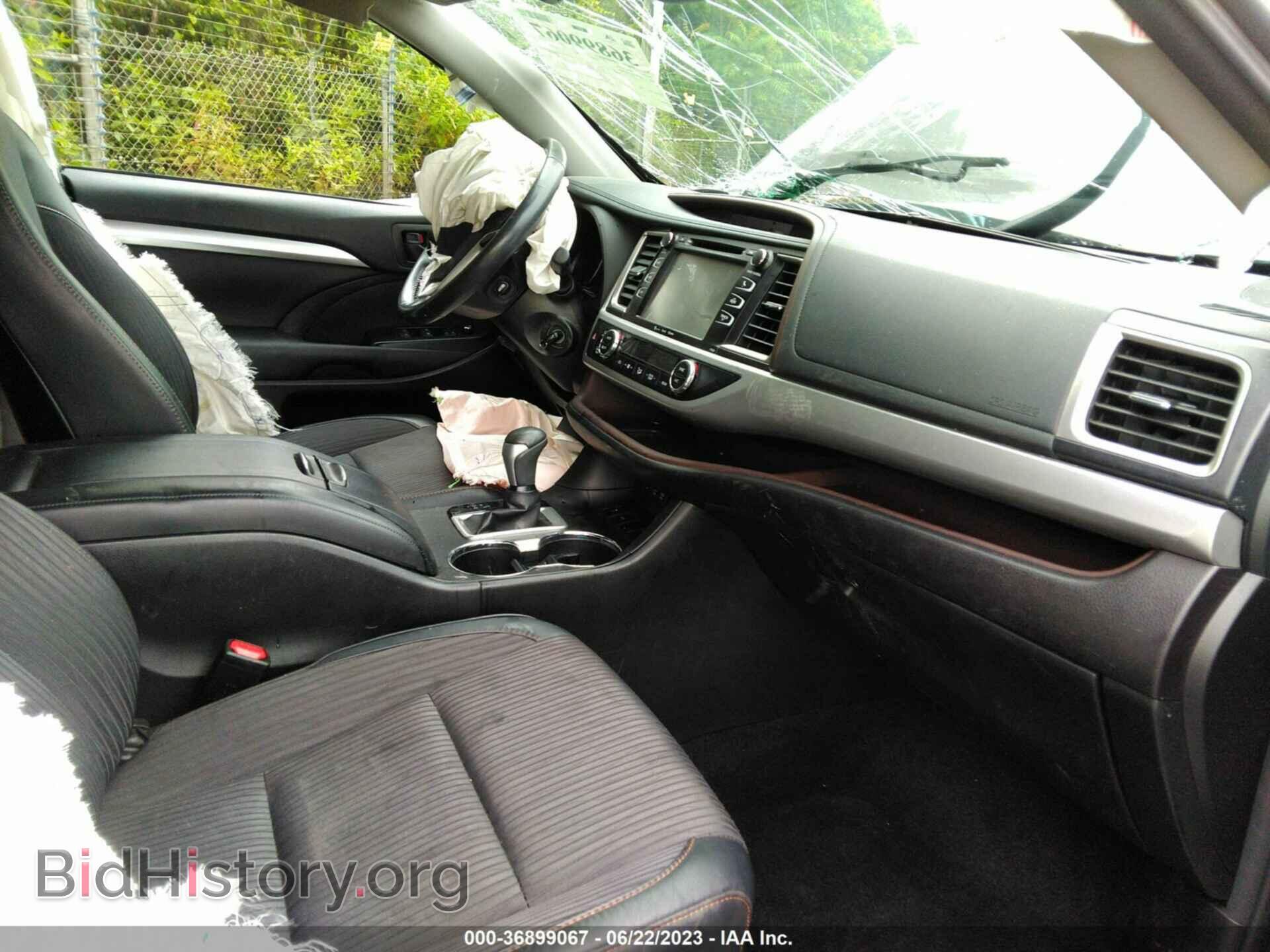 2017 TOYOTA HIGHLANDER - VIN: 5TDZZRFH2HS219632 - Фото 5