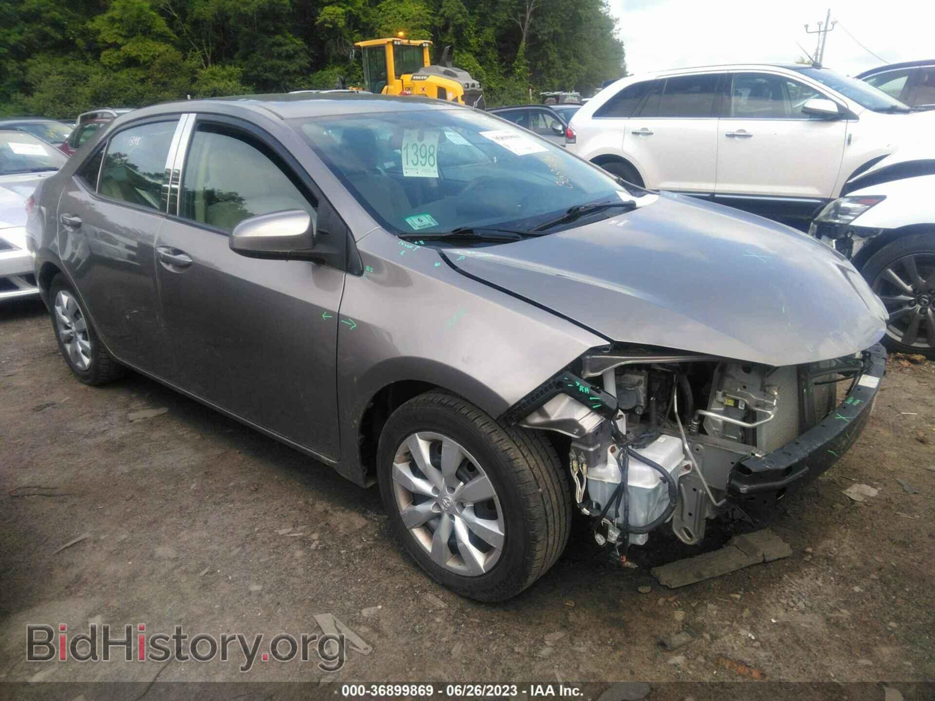 Фотография 2T1BURHEXFC237000 - TOYOTA COROLLA 2015