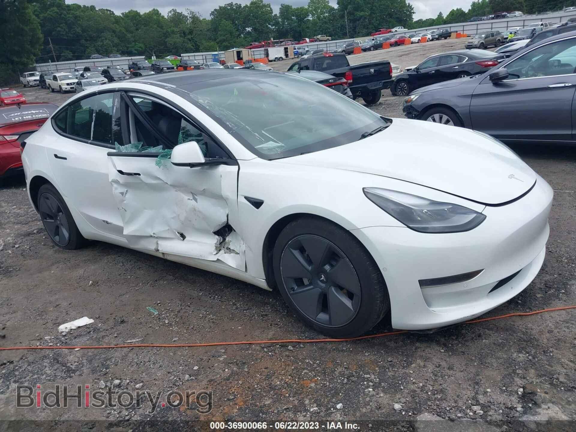 Photo 5YJ3E1EA0MF988992 - TESLA MODEL 3 2021