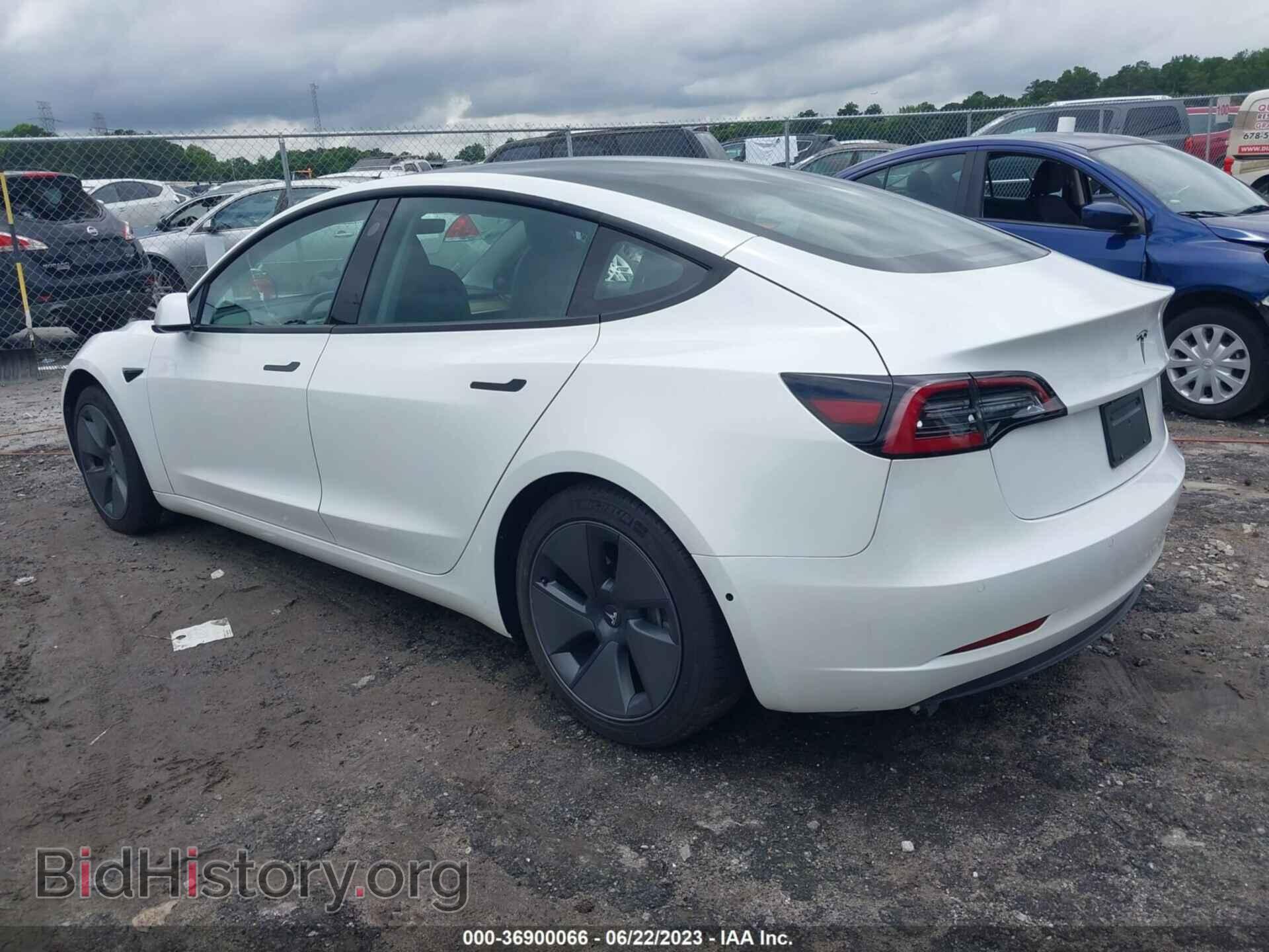 2021 TESLA MODEL 3 - VIN: 5YJ3E1EA0MF988992 - Фото 3