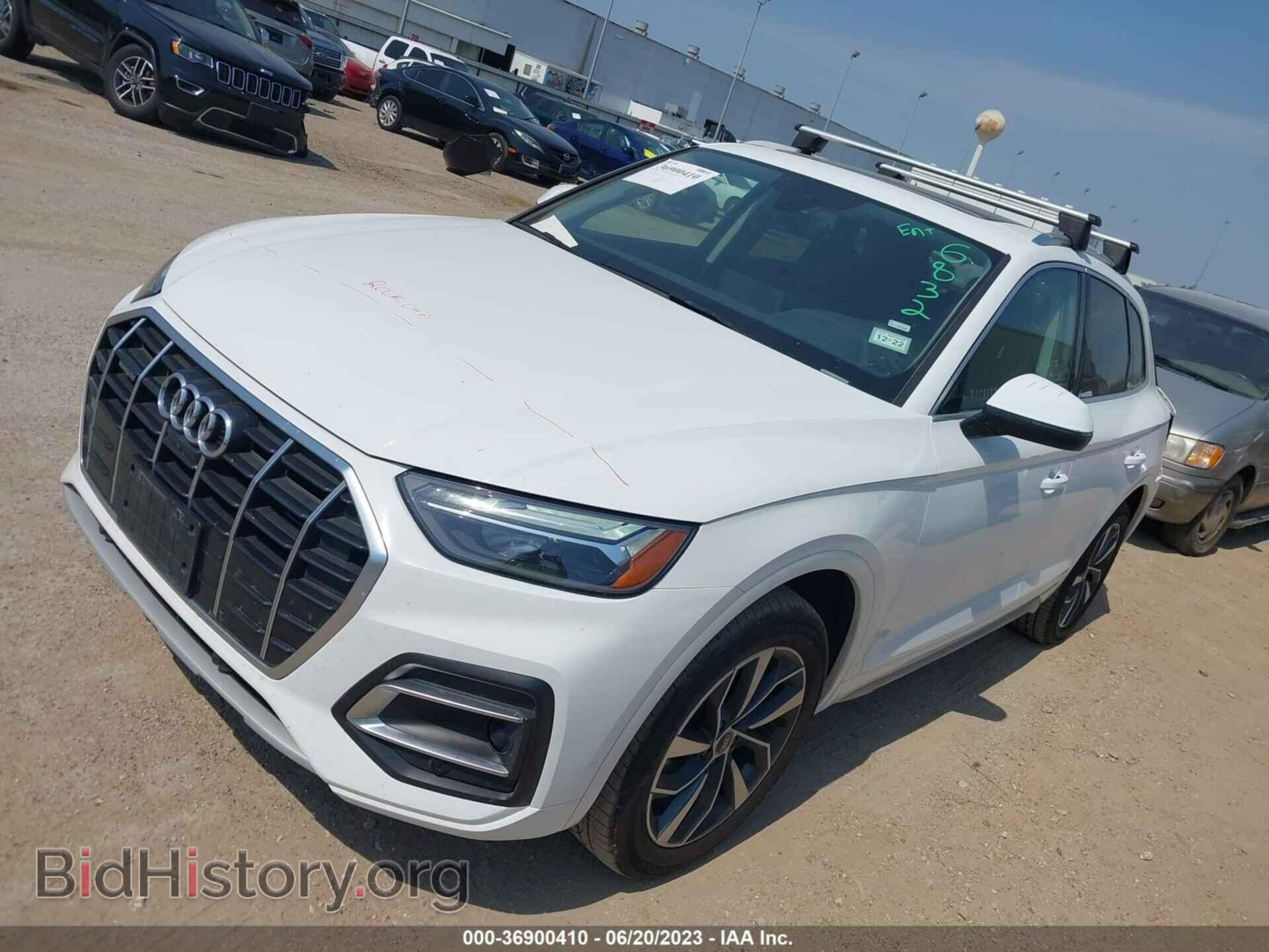 2021 AUDI Q5 - VIN: WA1BAAFY5M2019396 - Фото 2