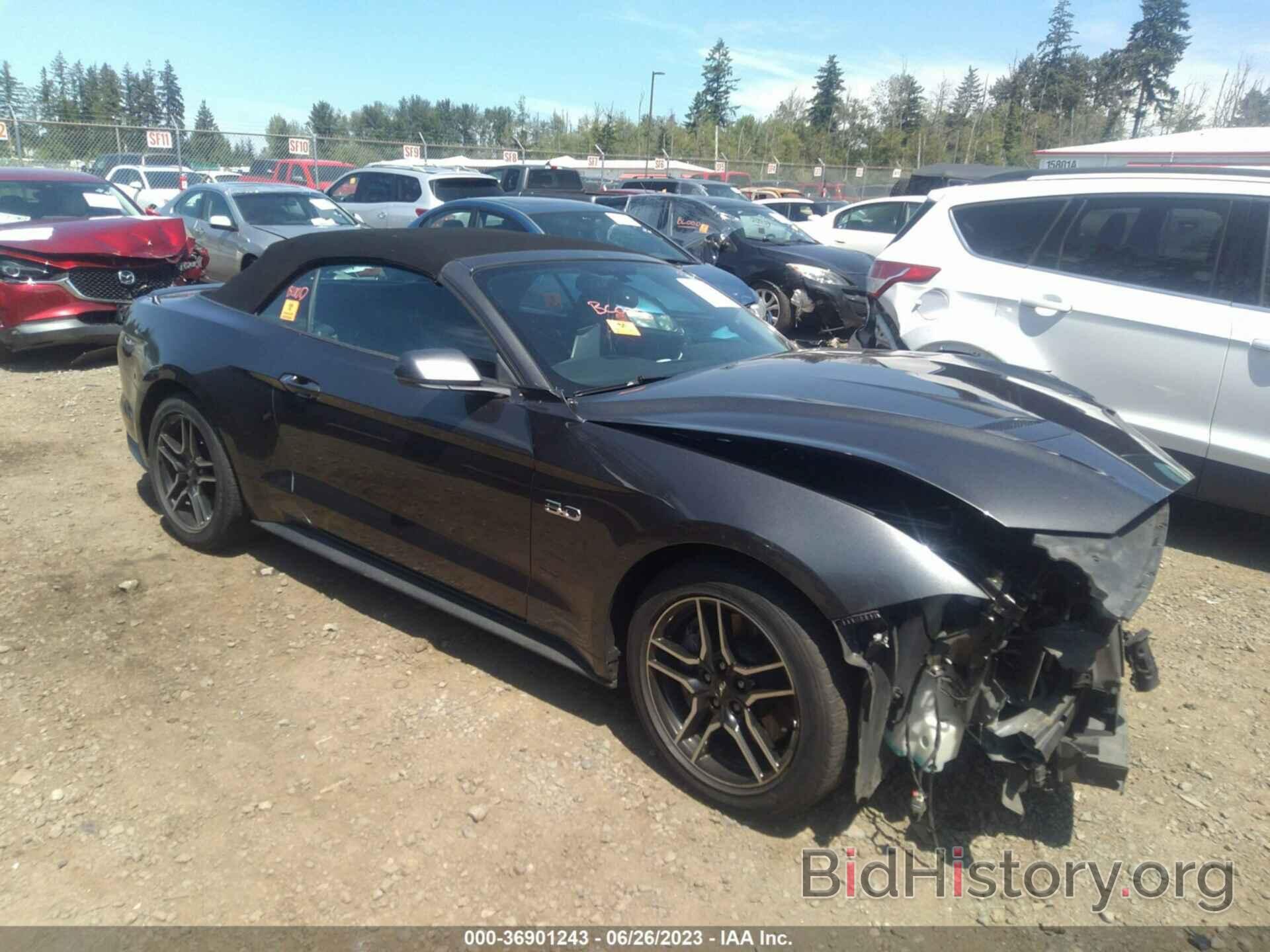 Photo 1FATP8FFXJ5166216 - FORD MUSTANG 2018