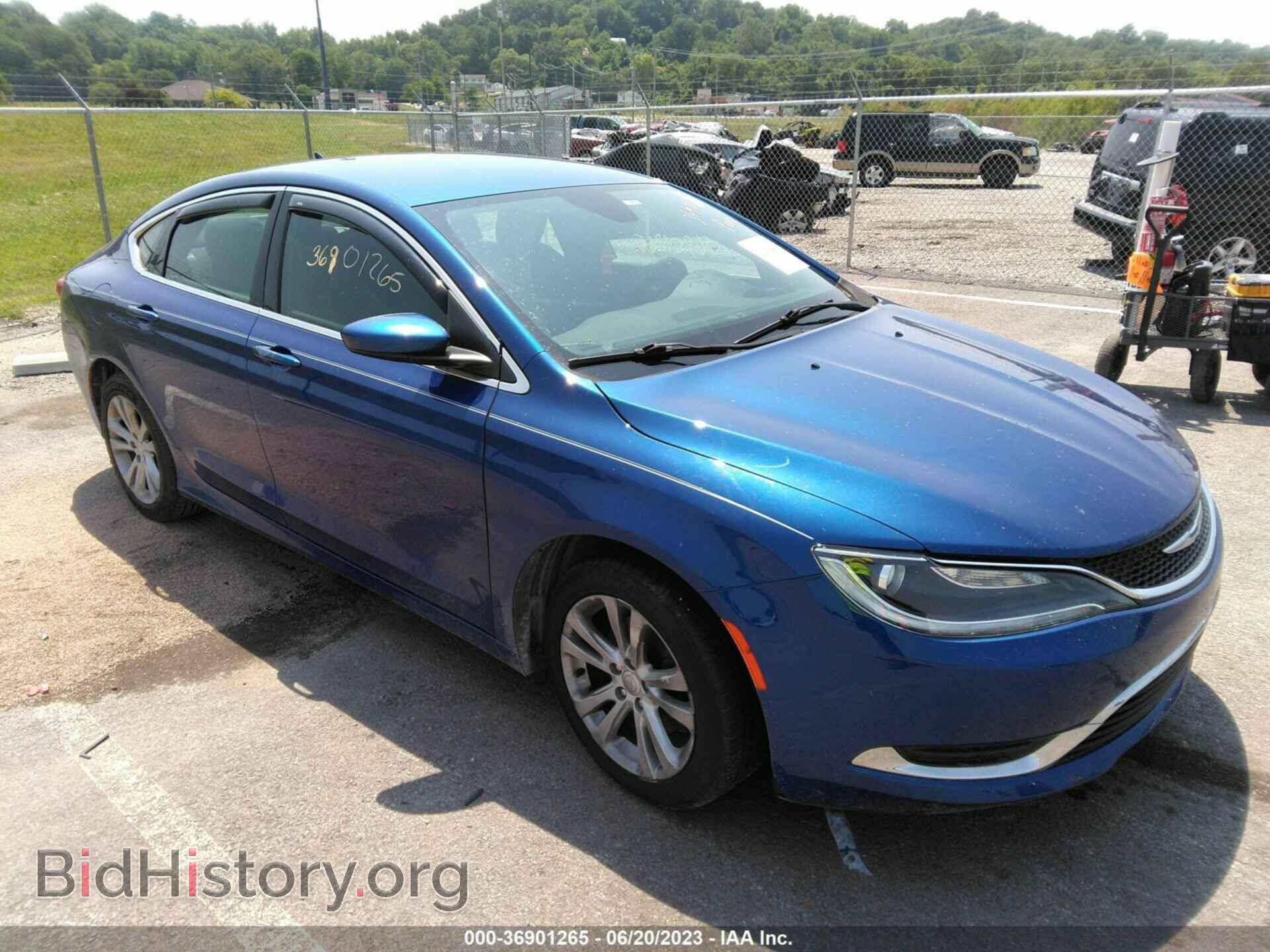 Photo 1C3CCCABXFN662500 - CHRYSLER 200 2015