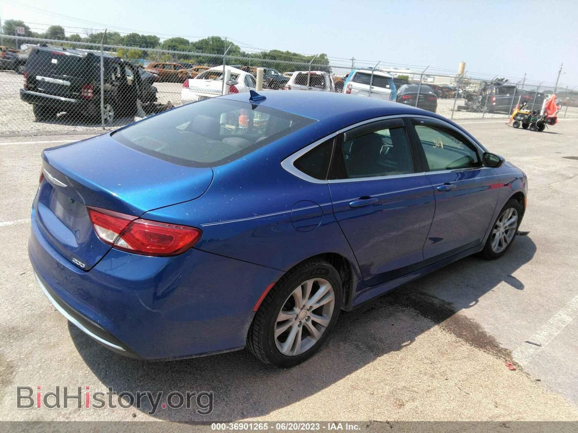 2015 CHRYSLER 200 - VIN: 1C3CCCABXFN662500 - Photo 4