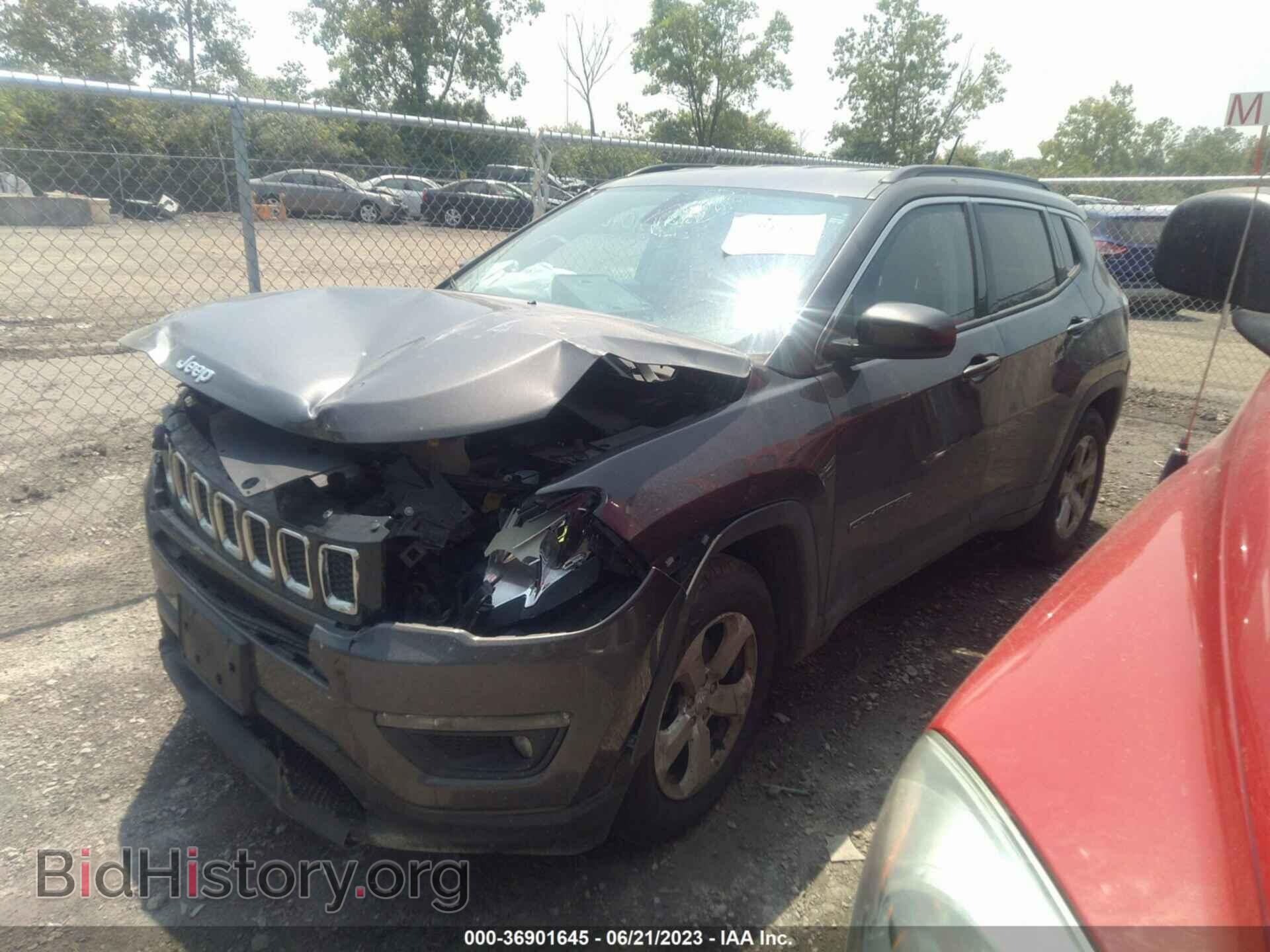 2018 JEEP COMPASS - VIN: 3C4NJCBB6JT374474 - Фото 2