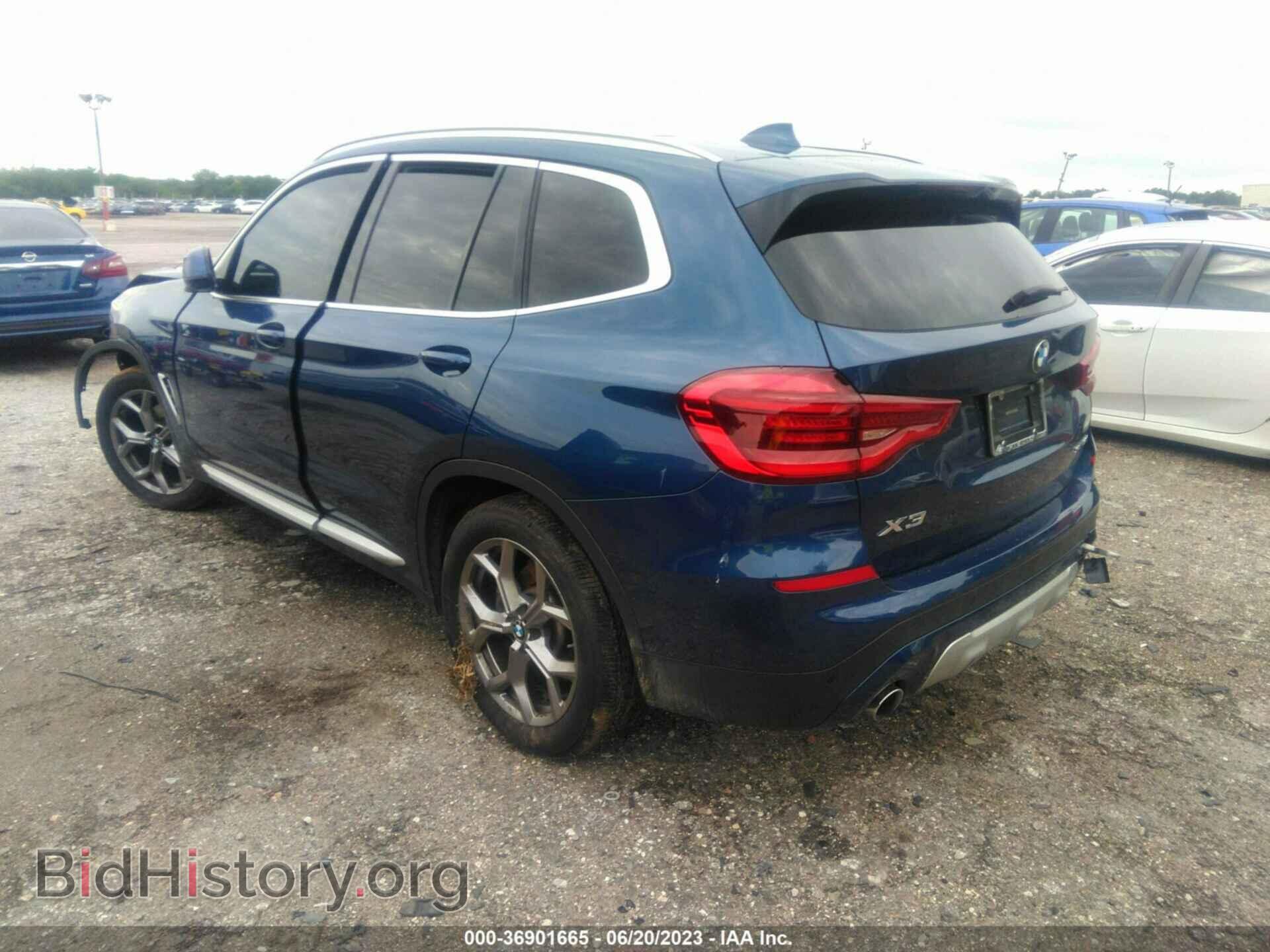 2021 BMW X3 - VIN: 5UXTY3C02M9E50738 - Фото 3