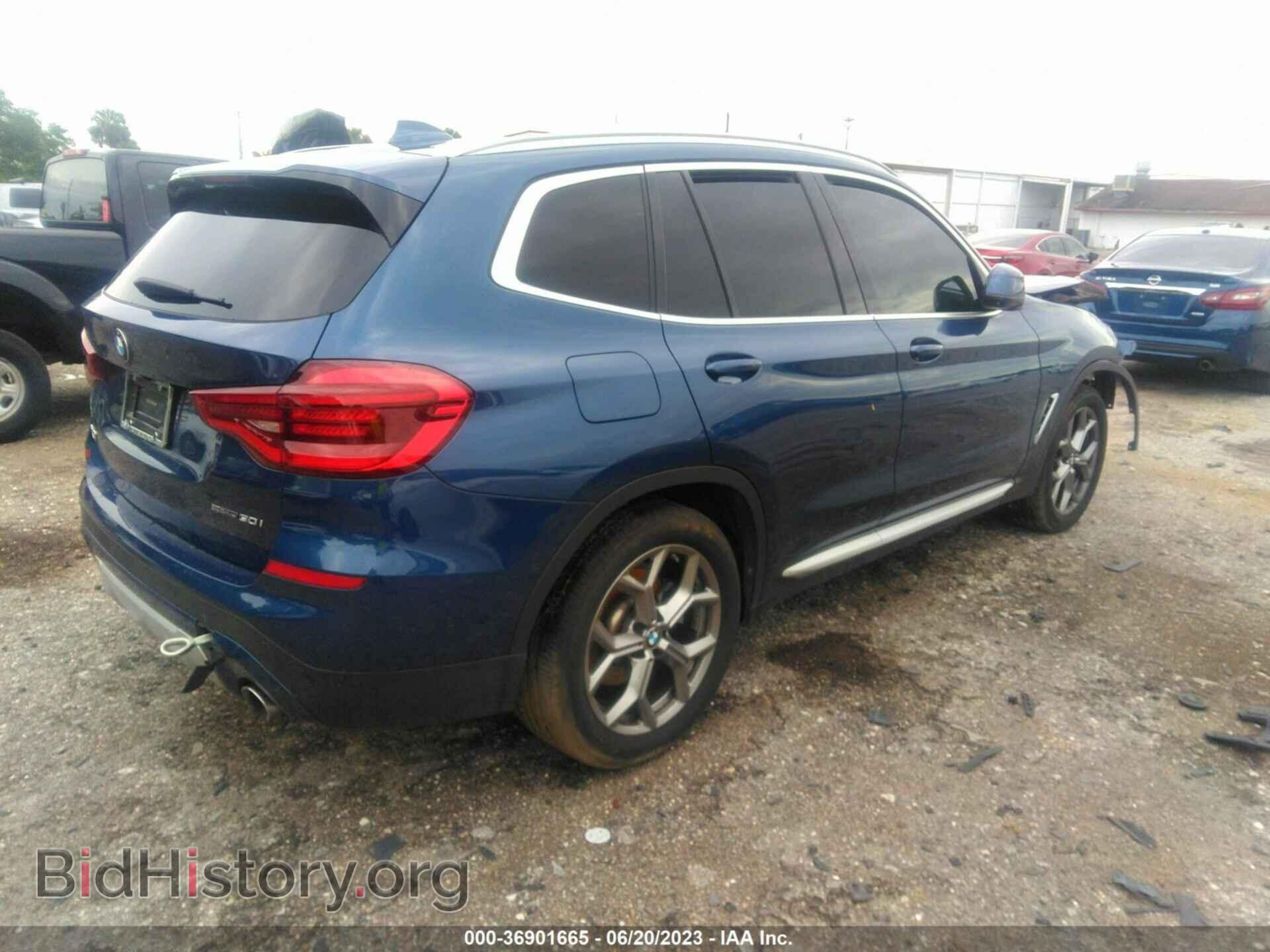 2021 BMW X3 - VIN: 5UXTY3C02M9E50738 - Фото 4